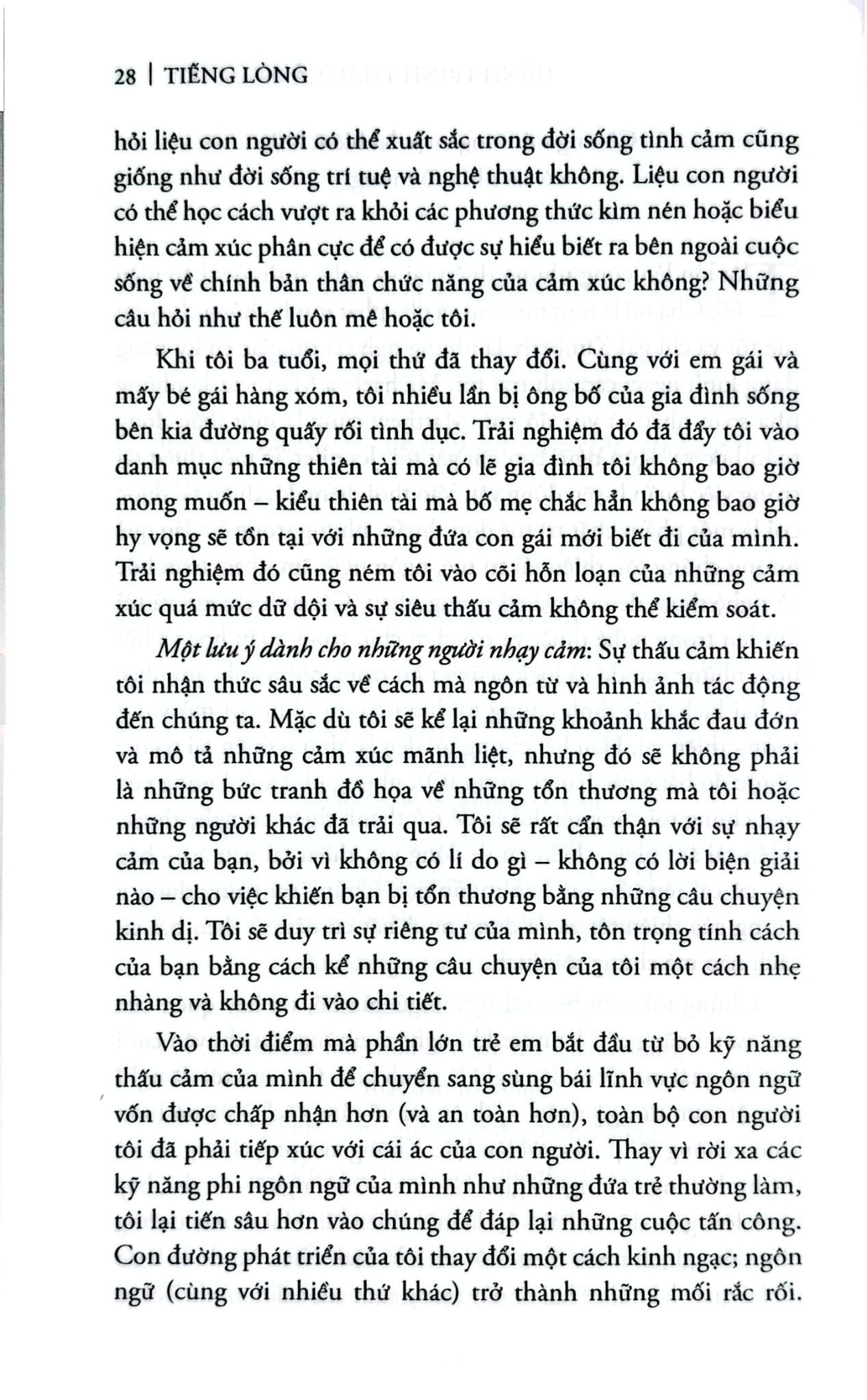 Tiếng Lòng - Những Điều Cảm Xúc Đang Cố Nói Với Bạn -  Karla McLaren