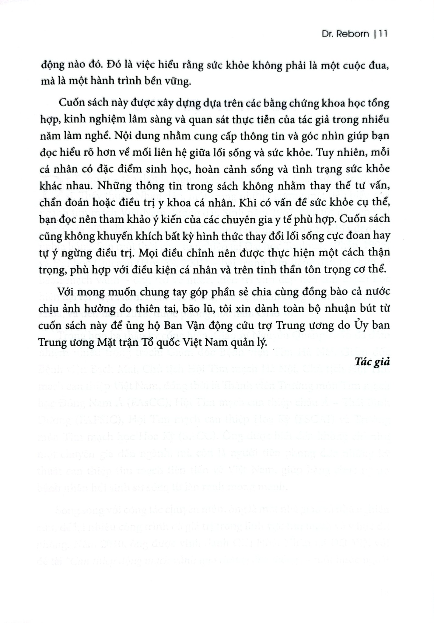 Minh Triết Trong Lối Sống - 
Dr. Reborn