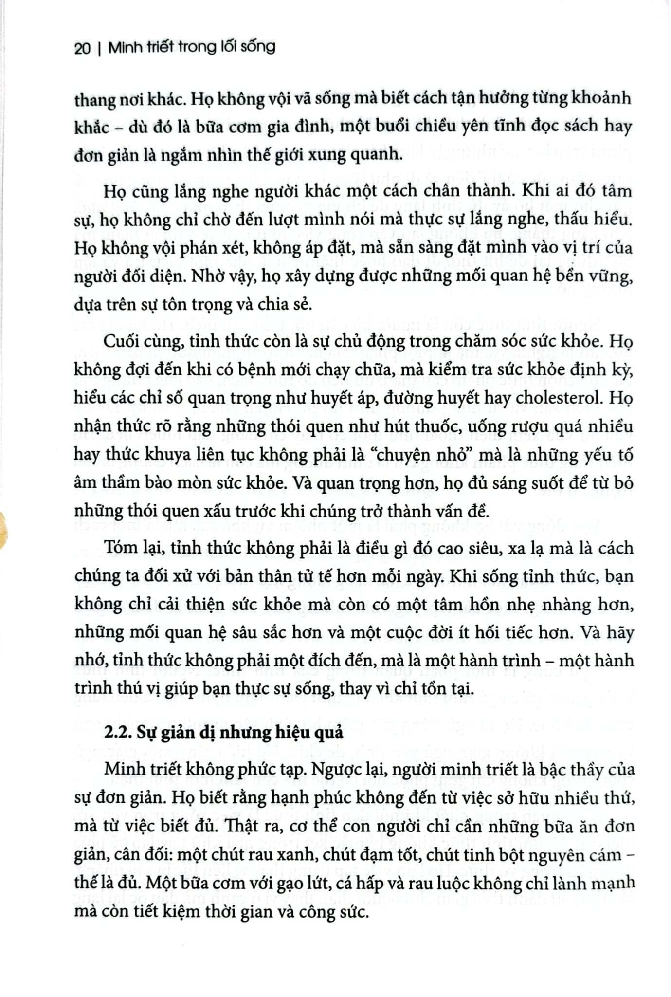 Minh Triết Trong Lối Sống - 
Dr. Reborn