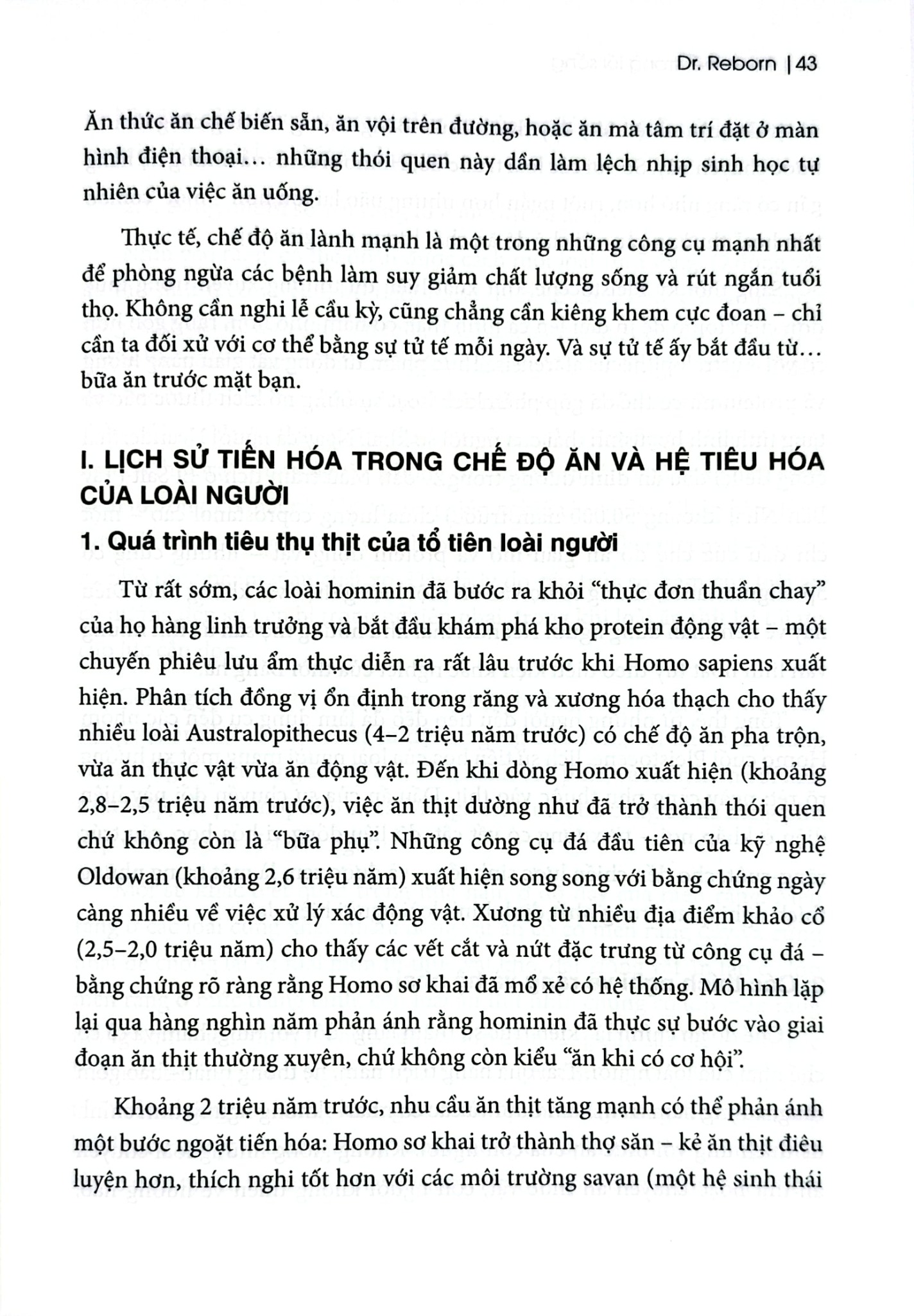 Minh Triết Trong Lối Sống - 
Dr. Reborn