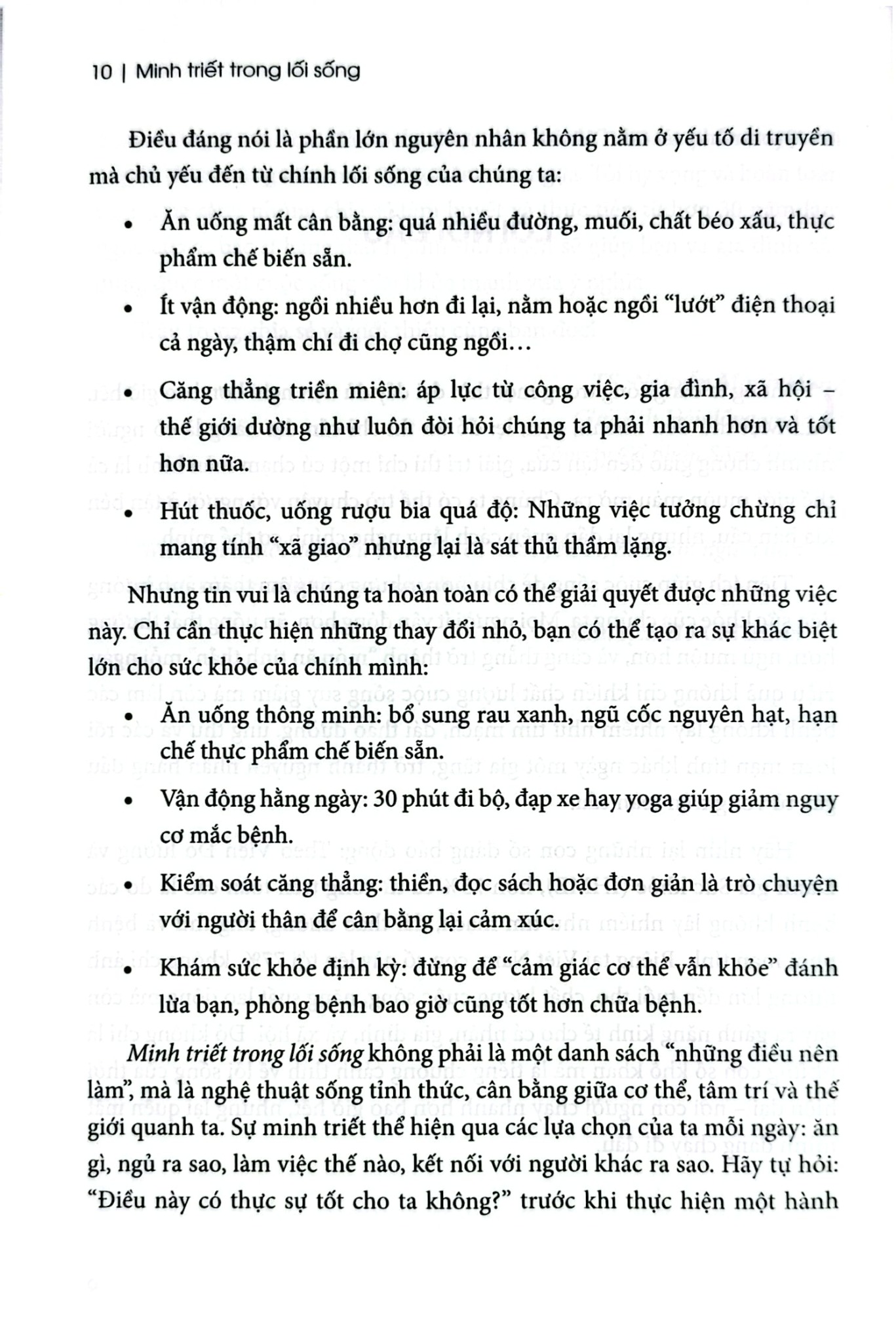 Minh Triết Trong Lối Sống - 
Dr. Reborn