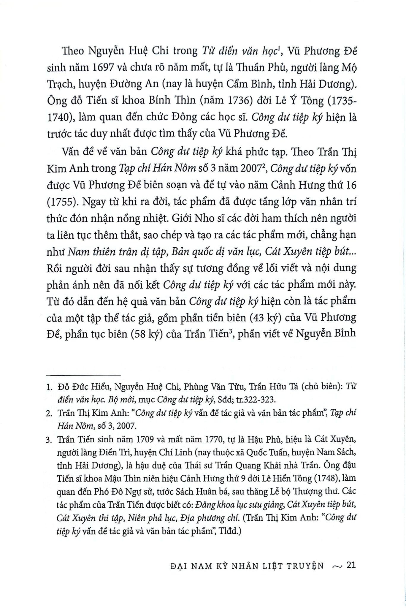 Đại Nam Kỳ Nhân Liệt Truyện - Bìa Cứng - 
Vũ Nguyên Hanh