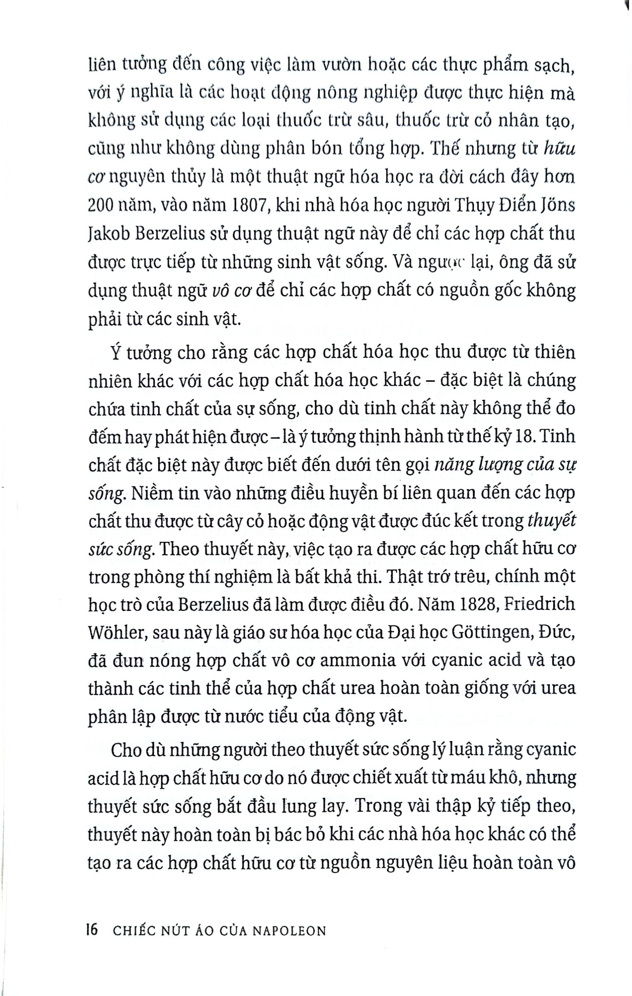 Chiếc Nút Áo Của Napoleon - 17 Phân Tử Thay Đổi Lịch Sử - Penny Le Couteur, Jay Burreson