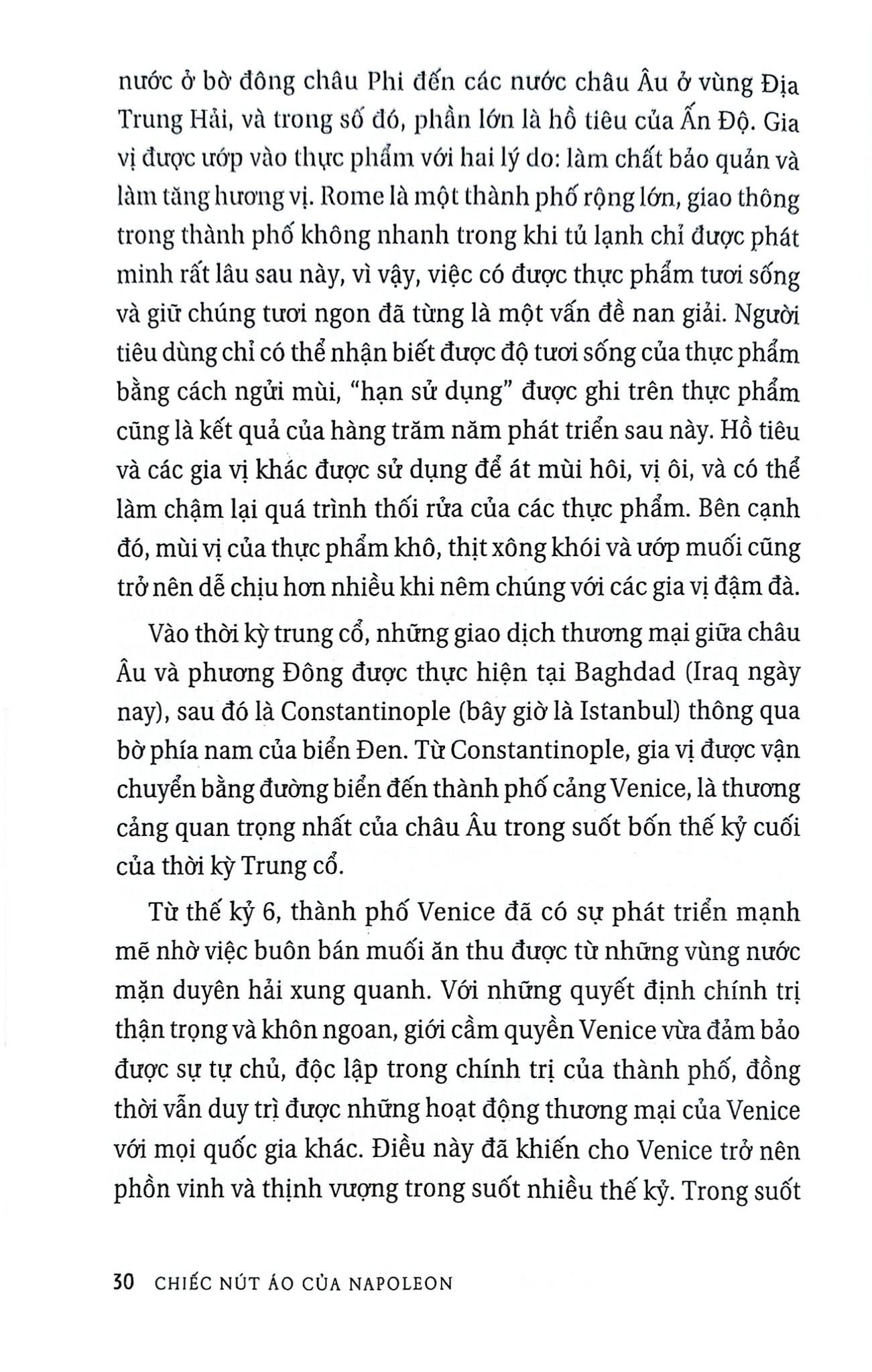 Chiếc Nút Áo Của Napoleon - 17 Phân Tử Thay Đổi Lịch Sử - Penny Le Couteur, Jay Burreson