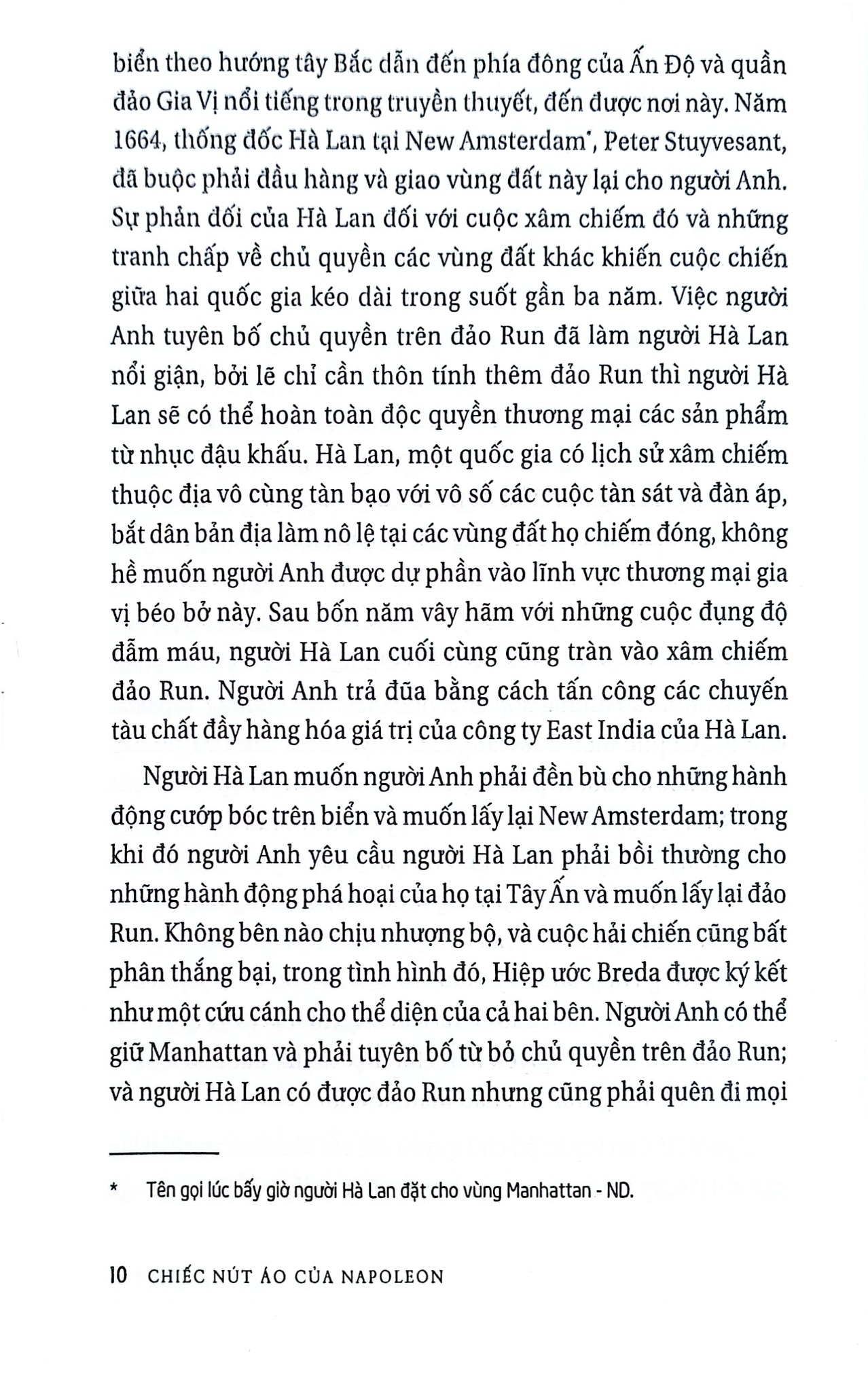 Chiếc Nút Áo Của Napoleon - 17 Phân Tử Thay Đổi Lịch Sử - Penny Le Couteur, Jay Burreson
