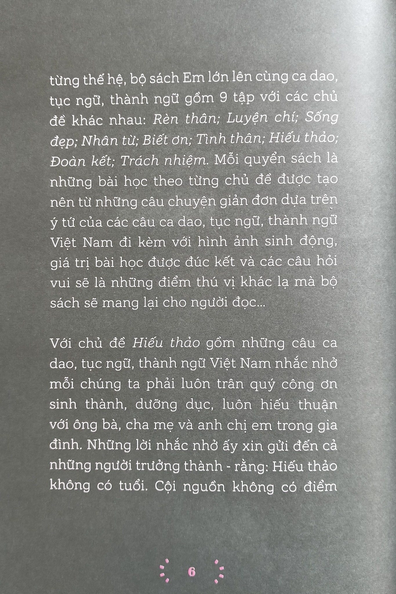 Em Lớn Lên Cùng Ca Dao, Tục Ngữ, Thành Ngữ - Hiếu Thảo - Nguyễn Hữu Long