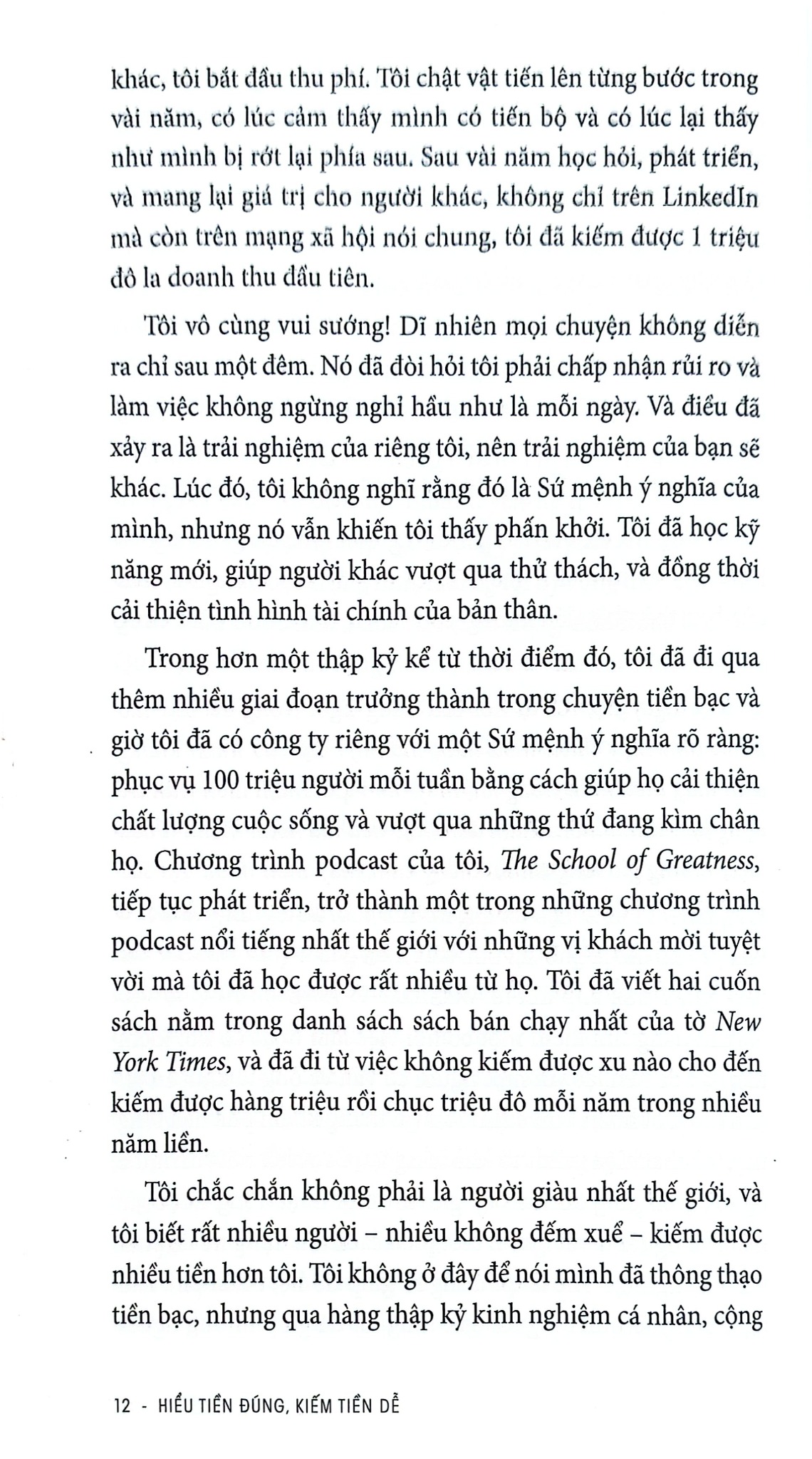Hiểu Tiền Đúng, Kiếm Tiền Dễ - Lewis Howes