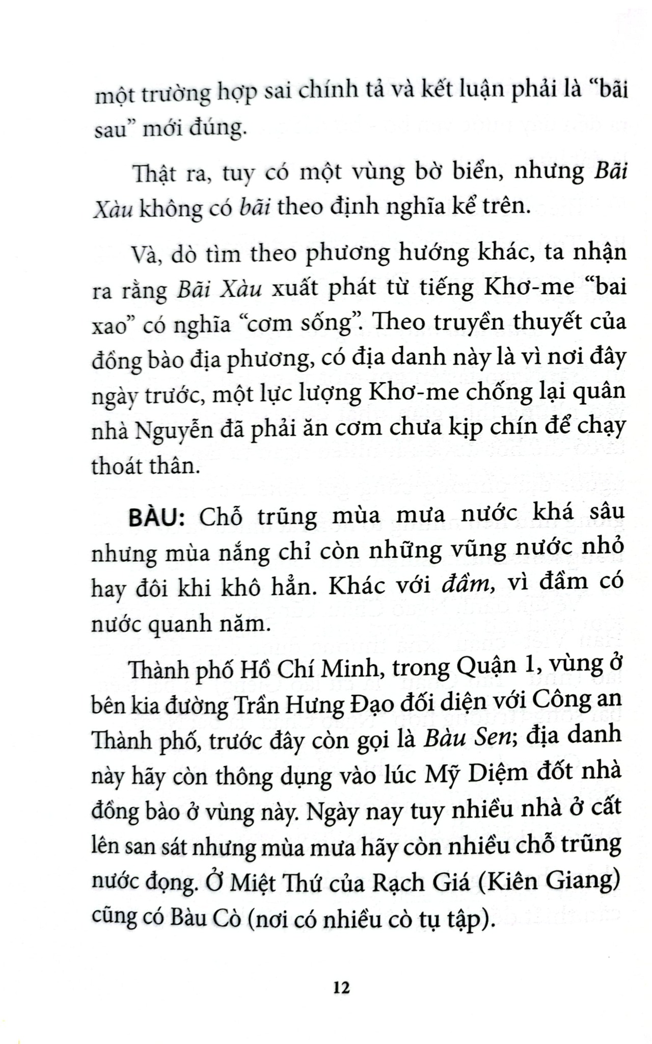 Lược Khảo Nguồn Gốc Địa Danh Nam Bộ - Bùi Đức Tịnh