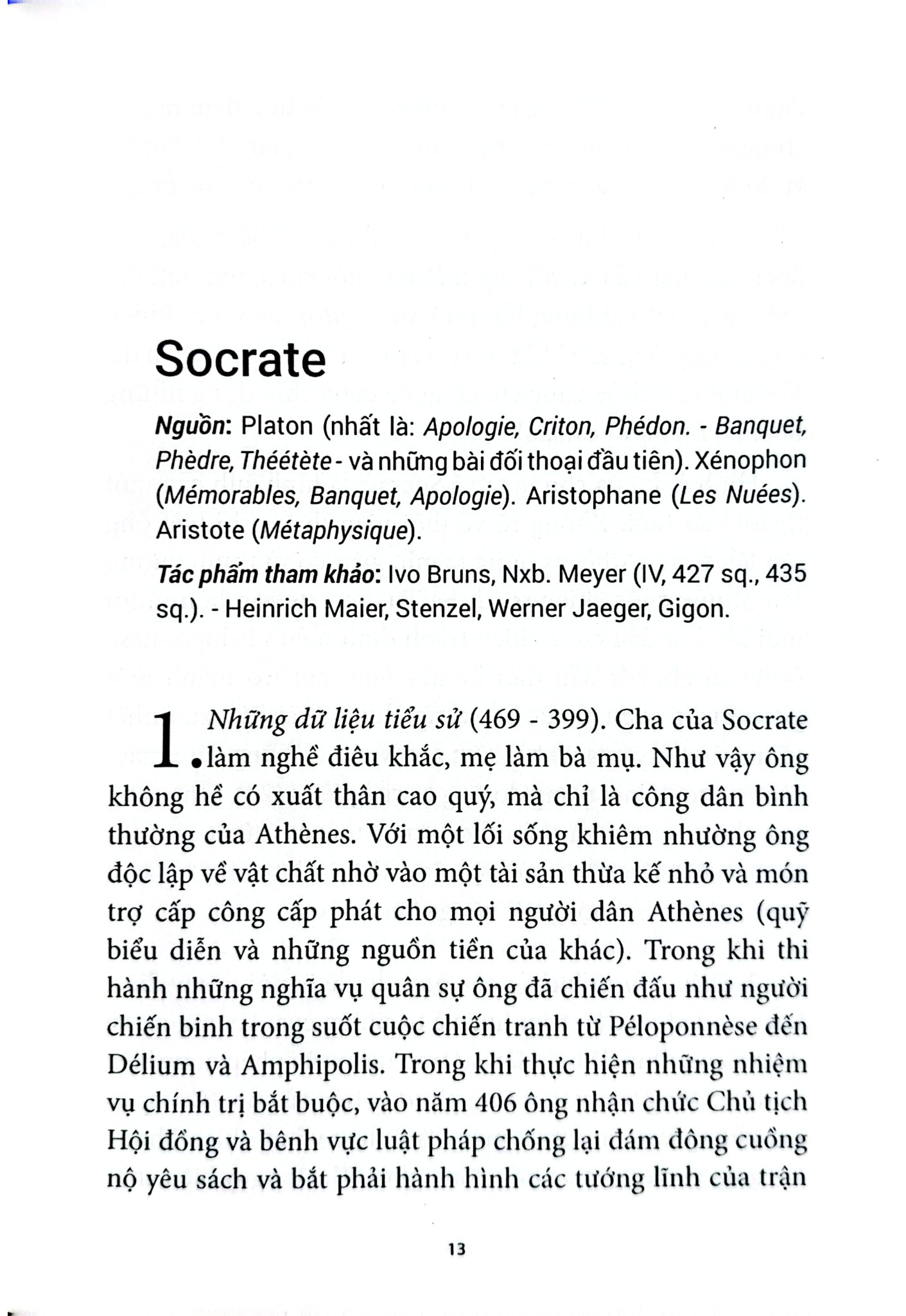 Những Triết Gia Vĩ Đại (Socrate - Thích Ca - Khổng Tử - Jésus) - Karl Jaspers
