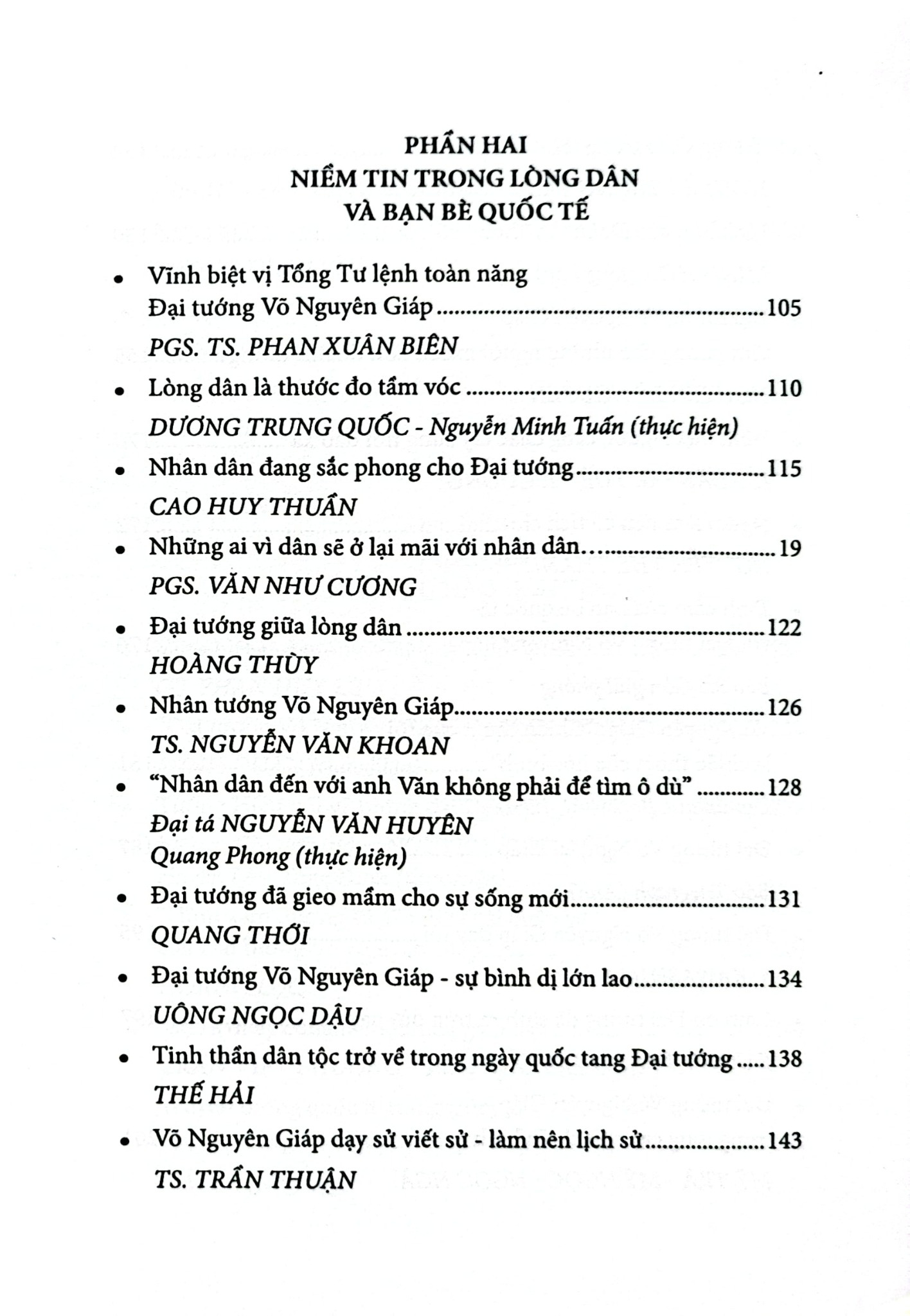 Đại Tướng Trong Lòng Dân - Nhiều tác giả