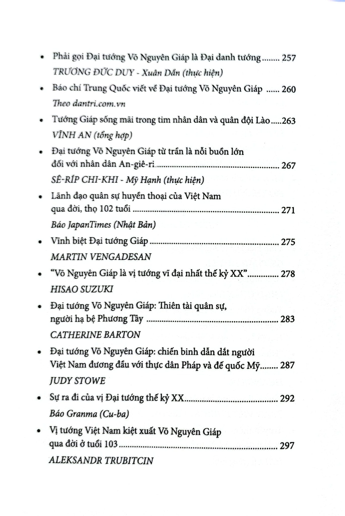 Đại Tướng Trong Lòng Dân - Nhiều tác giả