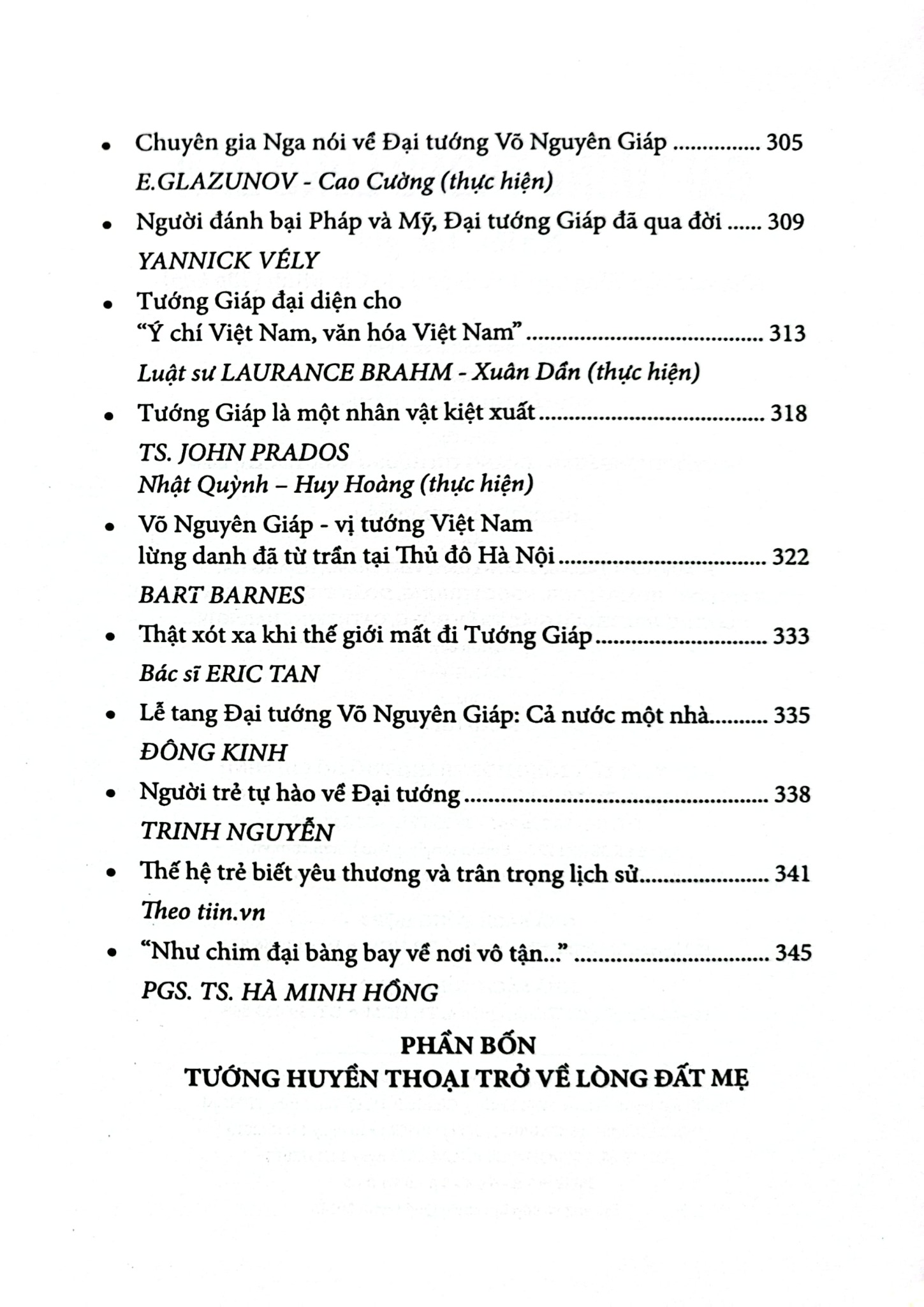 Đại Tướng Trong Lòng Dân - Nhiều tác giả