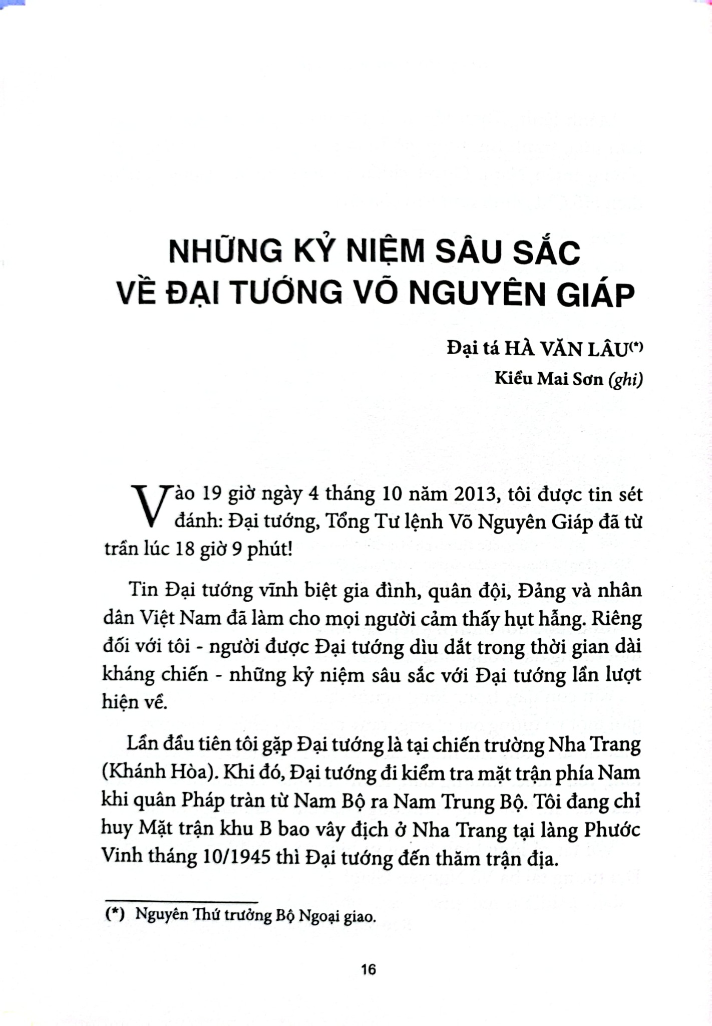 Đại Tướng Trong Lòng Dân - Nhiều tác giả