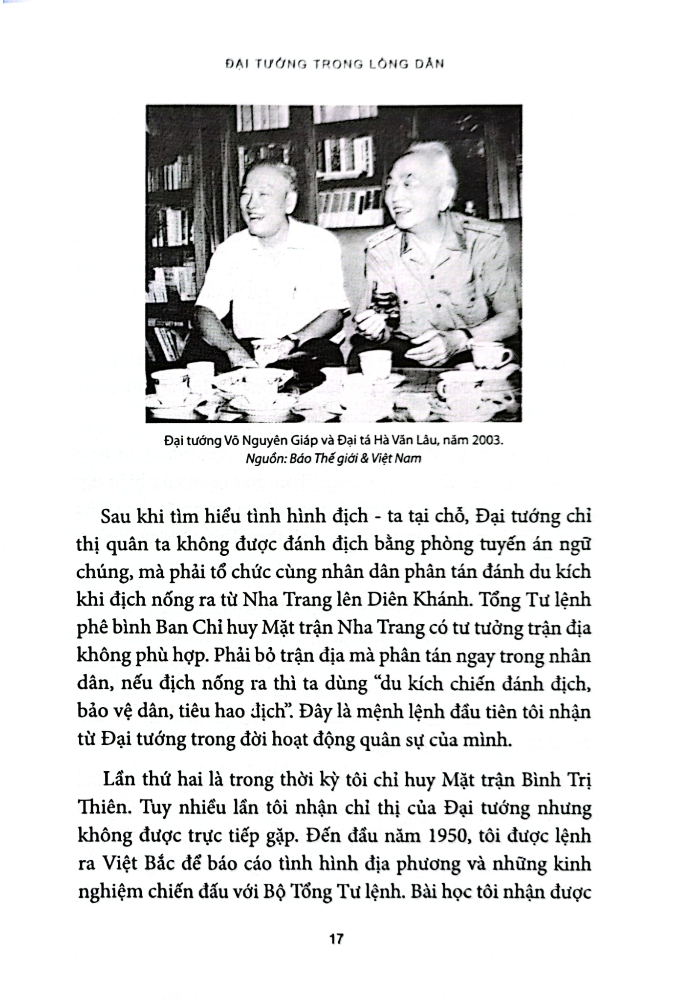 Đại Tướng Trong Lòng Dân - Nhiều tác giả