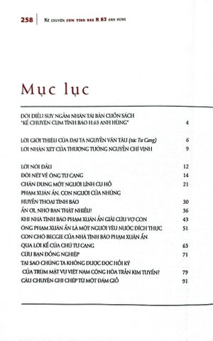  Kể Chuyện Cụm Tình Báo H.63 Anh Hùng - Những Câu Chuyện Tình Báo Thót Tim Không Phải Ai Cũng Biết -  Nguyễn Quang Chánh 