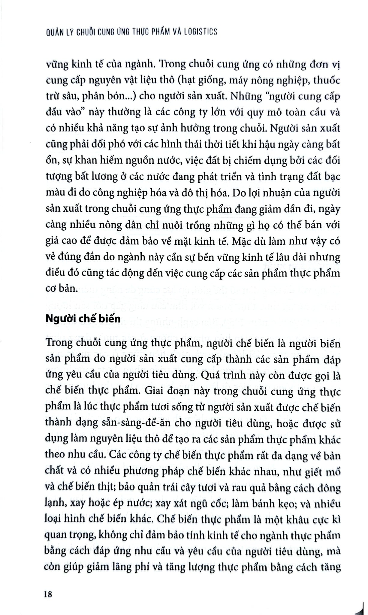 Quản Lý Chuỗi Cung Ứng Thực Phẩm Và Logistics - Samir Dani