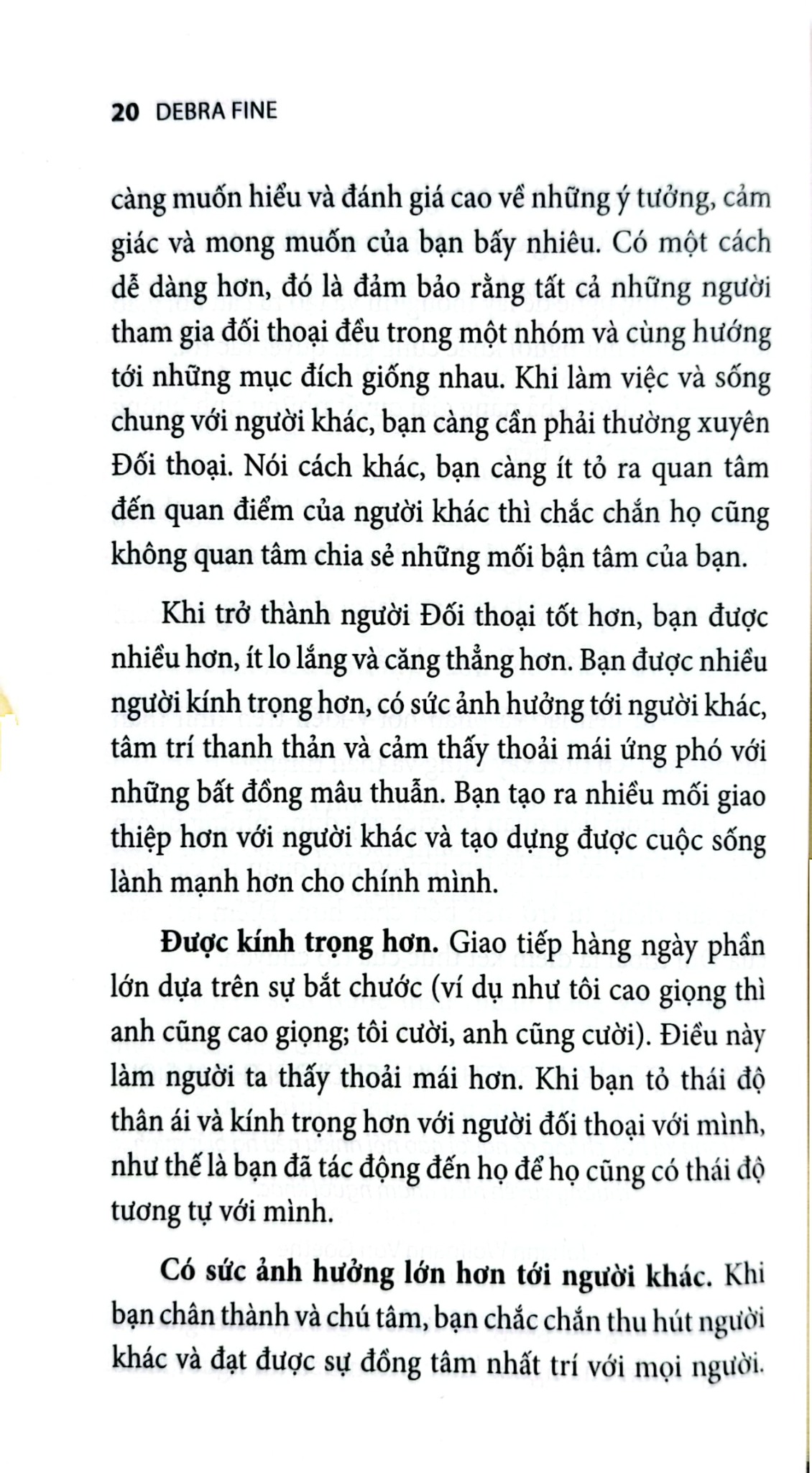 The Fine Art Of The Big Talk - Bí Quyết Chinh Phục Khách Hàng, Thuyết Trình Thành Công Và Giải Quyết Mâu Thuẩn Trong Công Việc - Debra Fine