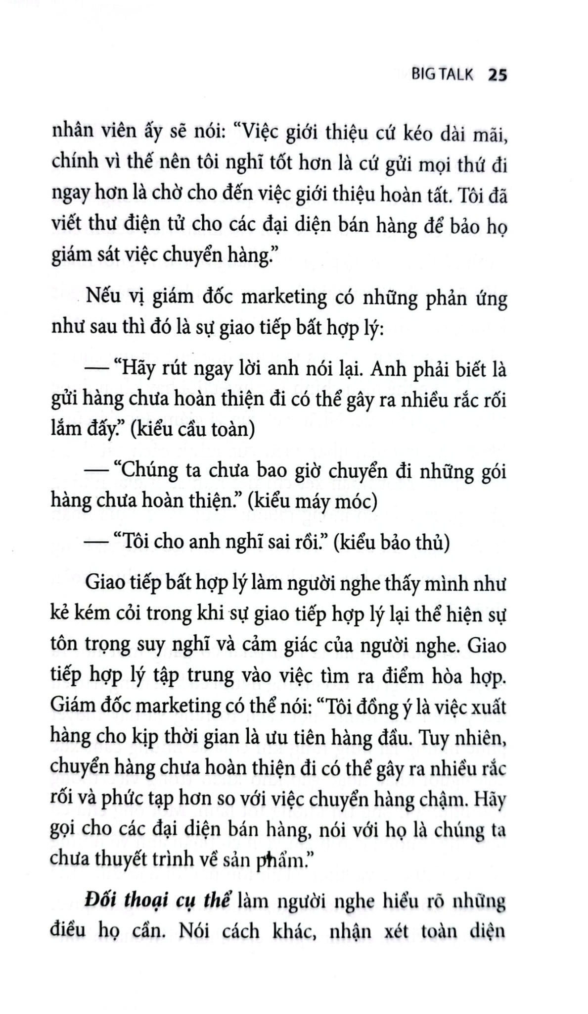 The Fine Art Of The Big Talk - Bí Quyết Chinh Phục Khách Hàng, Thuyết Trình Thành Công Và Giải Quyết Mâu Thuẩn Trong Công Việc - Debra Fine