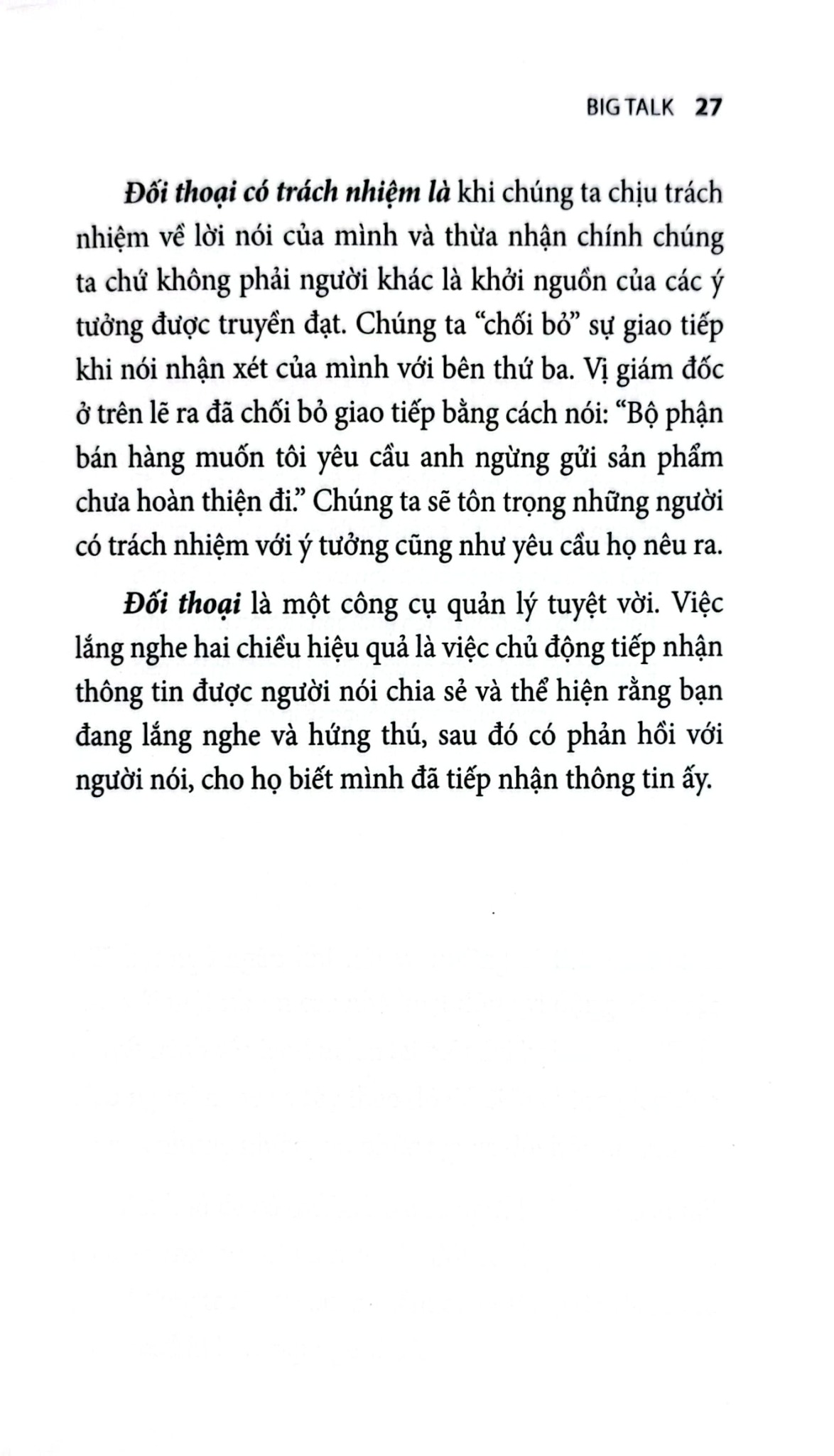 The Fine Art Of The Big Talk - Bí Quyết Chinh Phục Khách Hàng, Thuyết Trình Thành Công Và Giải Quyết Mâu Thuẩn Trong Công Việc - Debra Fine