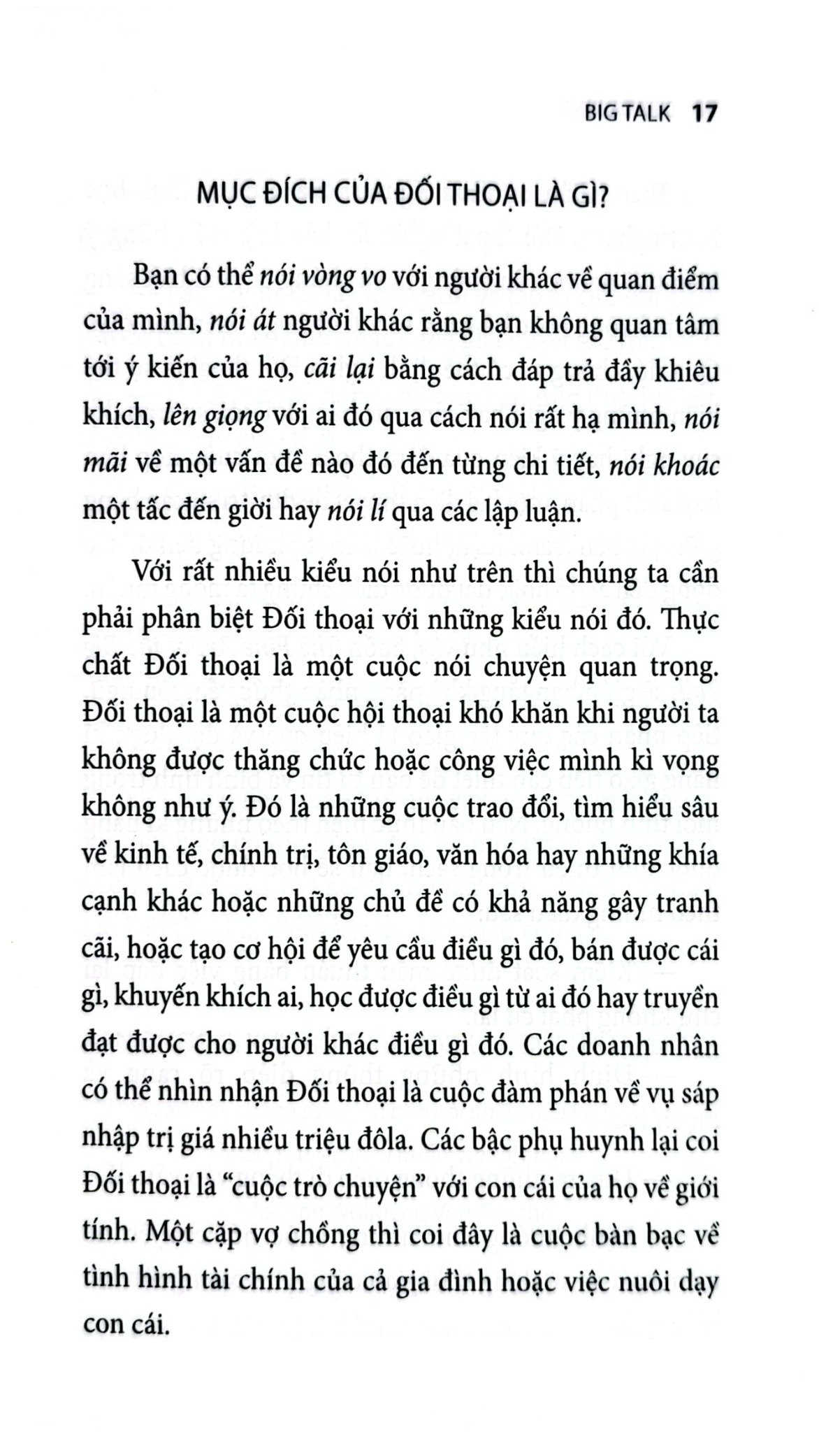 The Fine Art Of The Big Talk - Bí Quyết Chinh Phục Khách Hàng, Thuyết Trình Thành Công Và Giải Quyết Mâu Thuẩn Trong Công Việc - Debra Fine