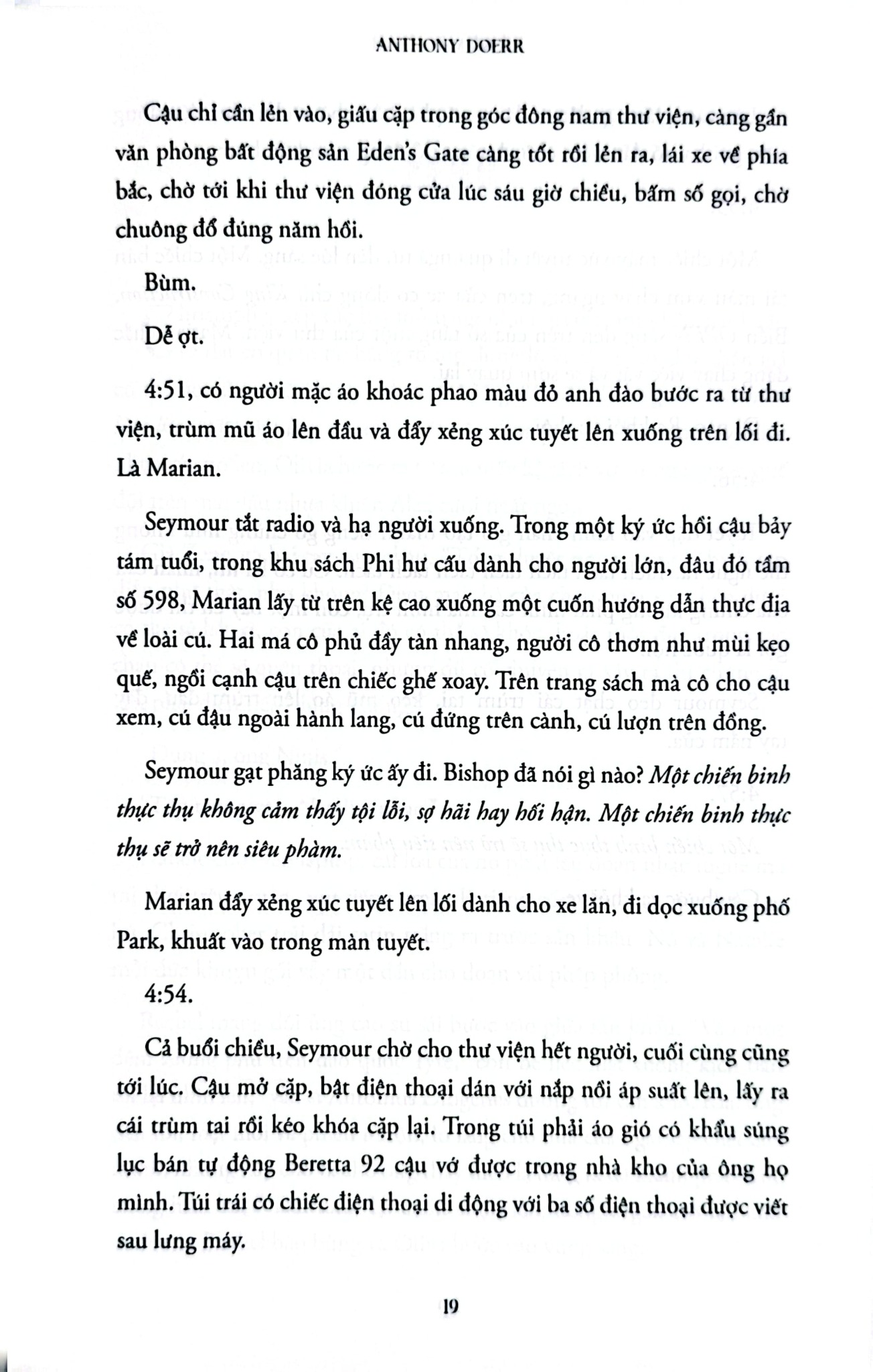 Cloud Cuckoo Land - Xứ Sở Mây Xanh - Anthony Doerr