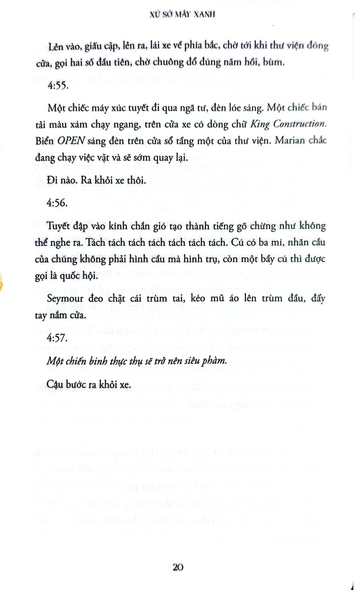 Cloud Cuckoo Land - Xứ Sở Mây Xanh - Anthony Doerr