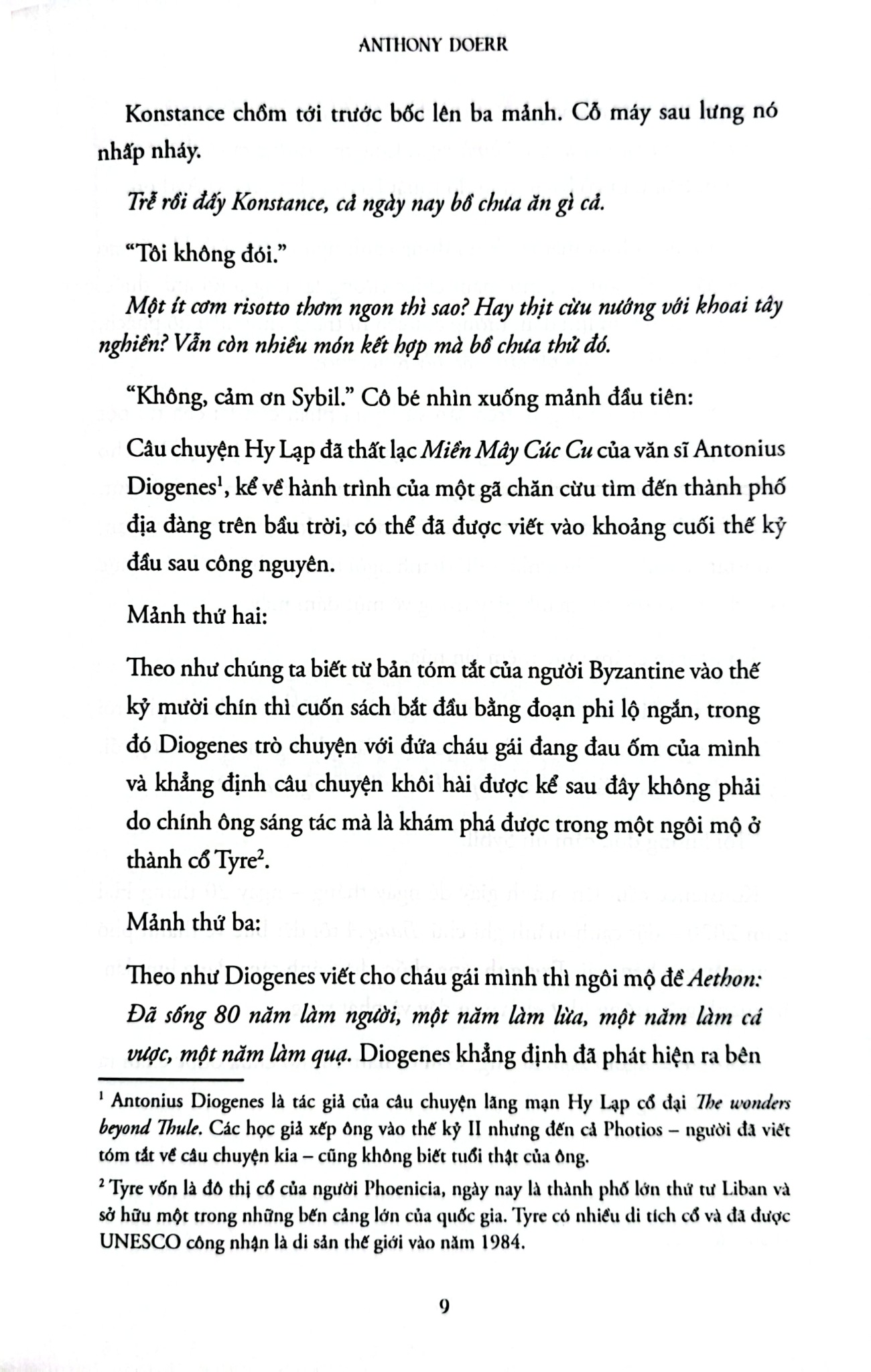 Cloud Cuckoo Land - Xứ Sở Mây Xanh - Anthony Doerr