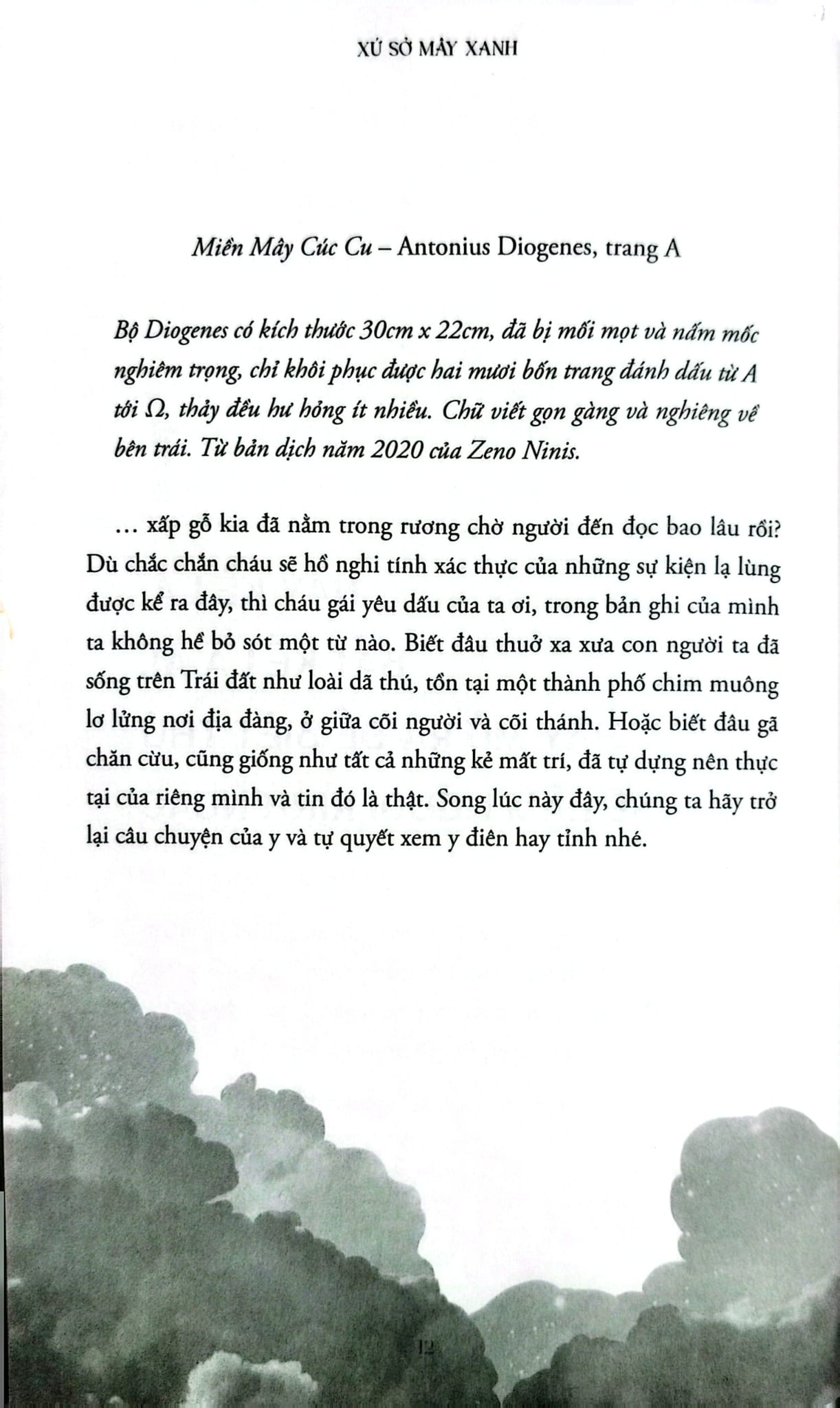Cloud Cuckoo Land - Xứ Sở Mây Xanh - Anthony Doerr
