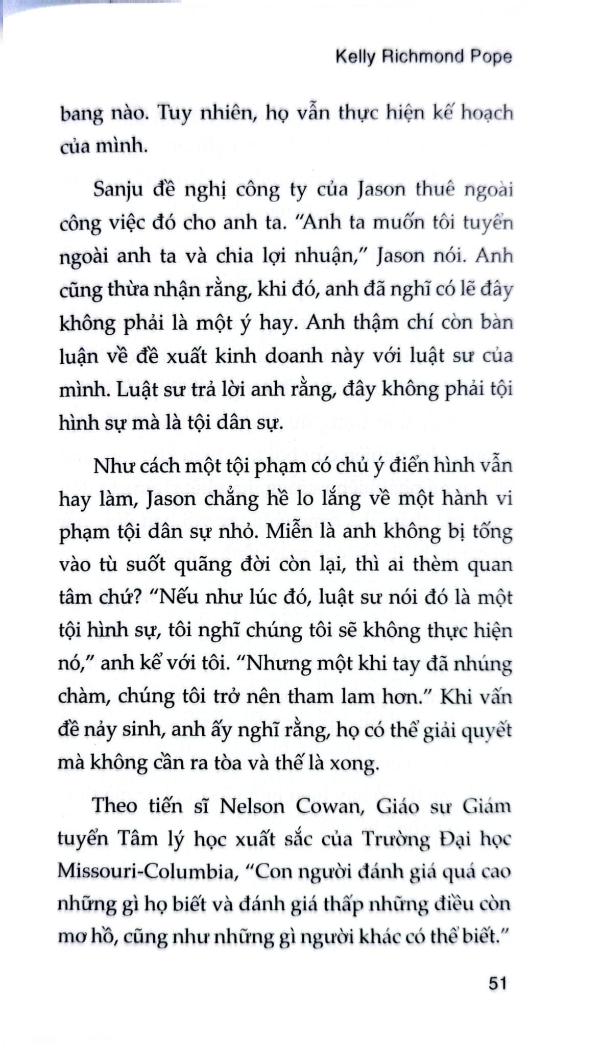 Tiền Bẩn - Kelly Richmond Pope