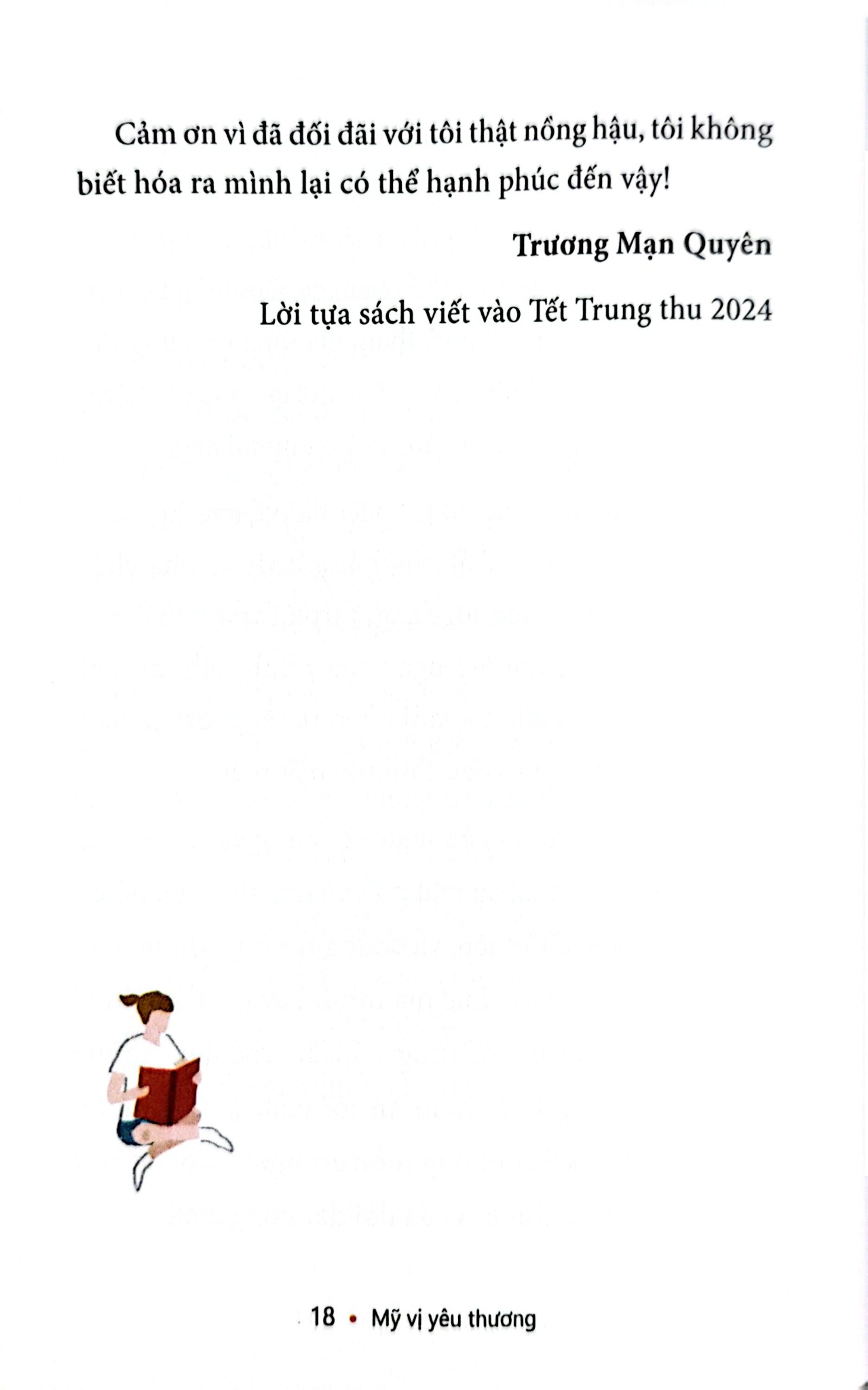 Mỹ Vị Yêu Thương - Trương Mạn Quyên