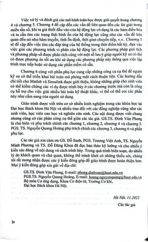  Mô Phỏng Số Các Hệ Động Lực - GS. Đinh Văn Phong - PGS.TS Nguyễn Quang Hoàng 