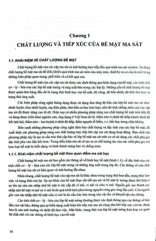  Kỹ Thuật Ma Sát - PGS.TS Phạm Văn Hùng (Chủ Biên) 