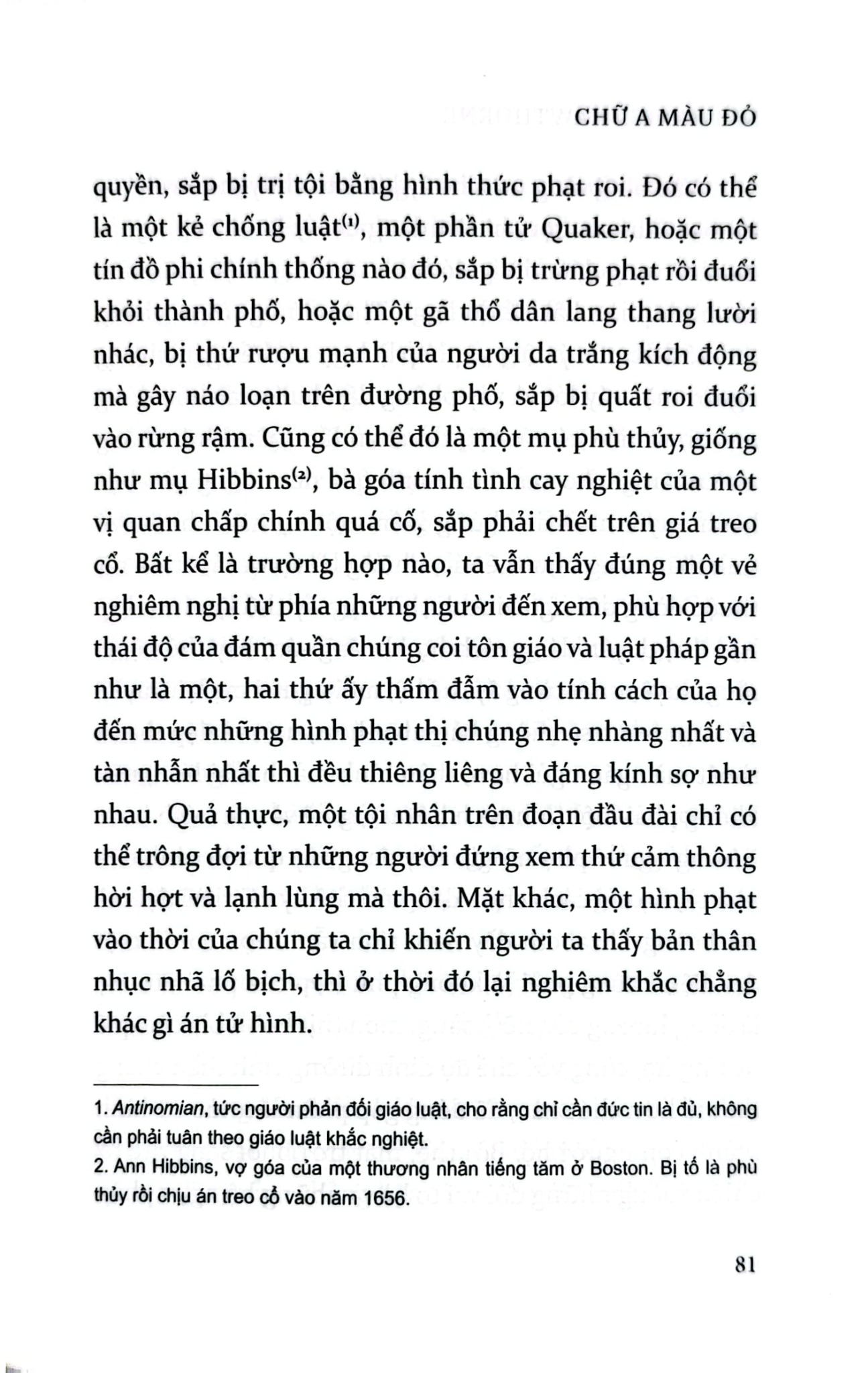 Chữ A Màu Đỏ -  Nathailie Hawthorne