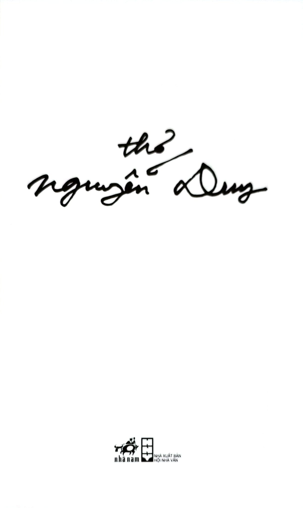 Thơ Nguyễn Duy - Bìa Cứng - Nguyễn Duy