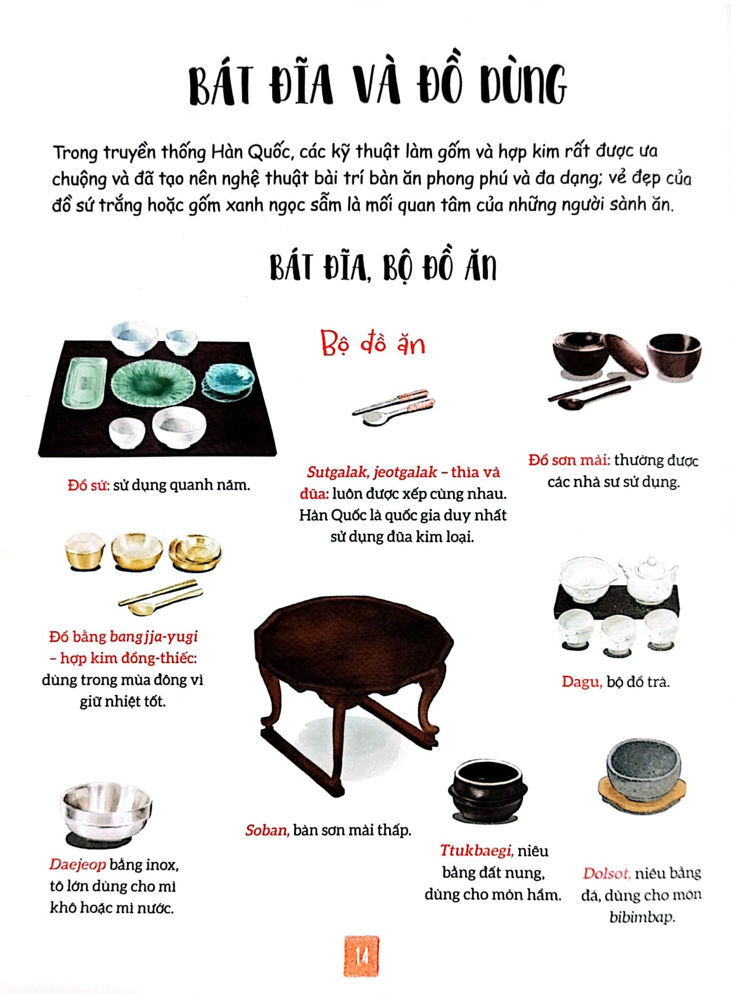 Ẩm Thực Hàn Quốc Qua Tranh - Những Công Thức Và Giai Thoại Đặc Sắc - 
Luna Kyung, Ahnji
