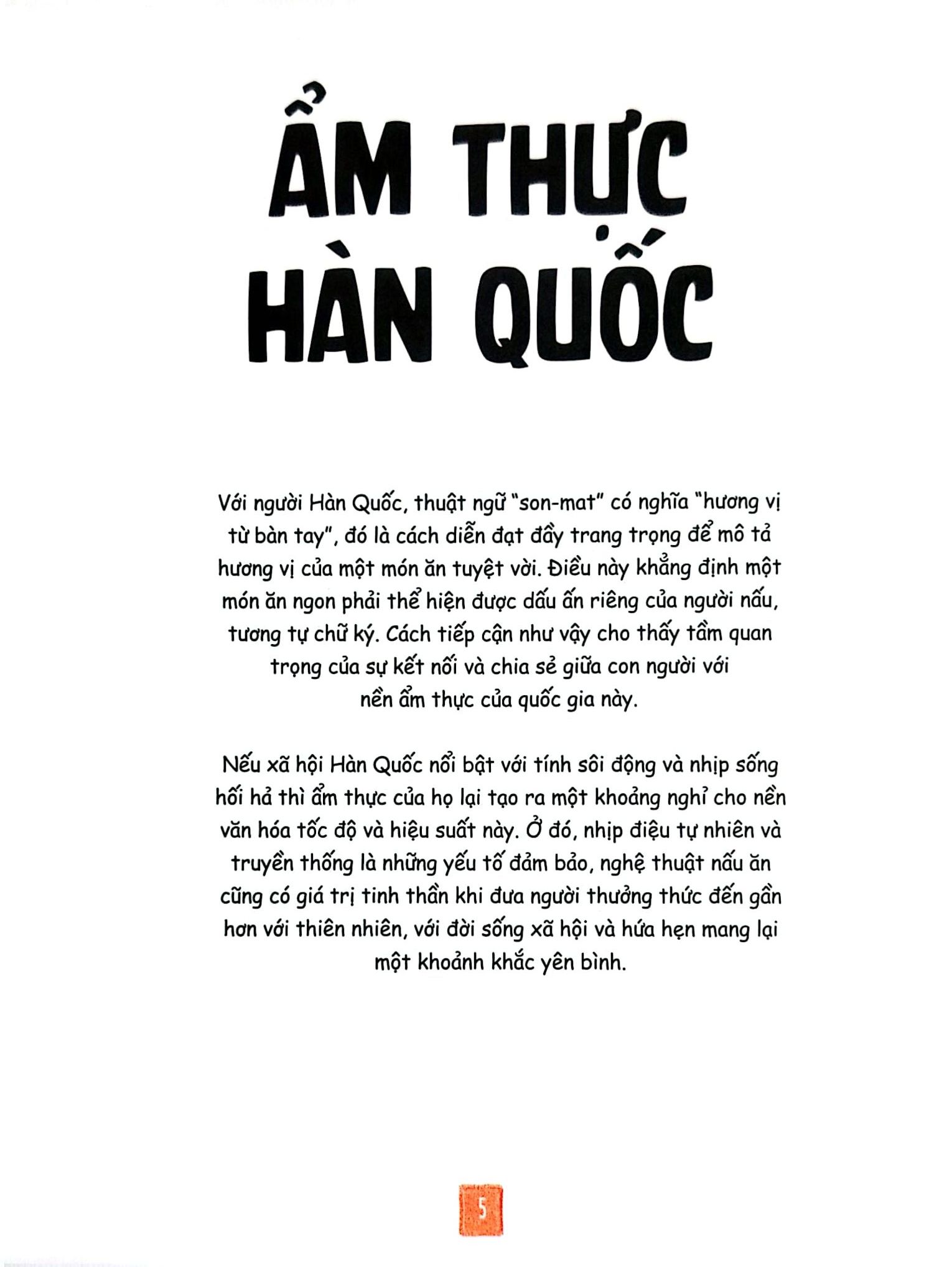 Ẩm Thực Hàn Quốc Qua Tranh - Những Công Thức Và Giai Thoại Đặc Sắc - 
Luna Kyung, Ahnji