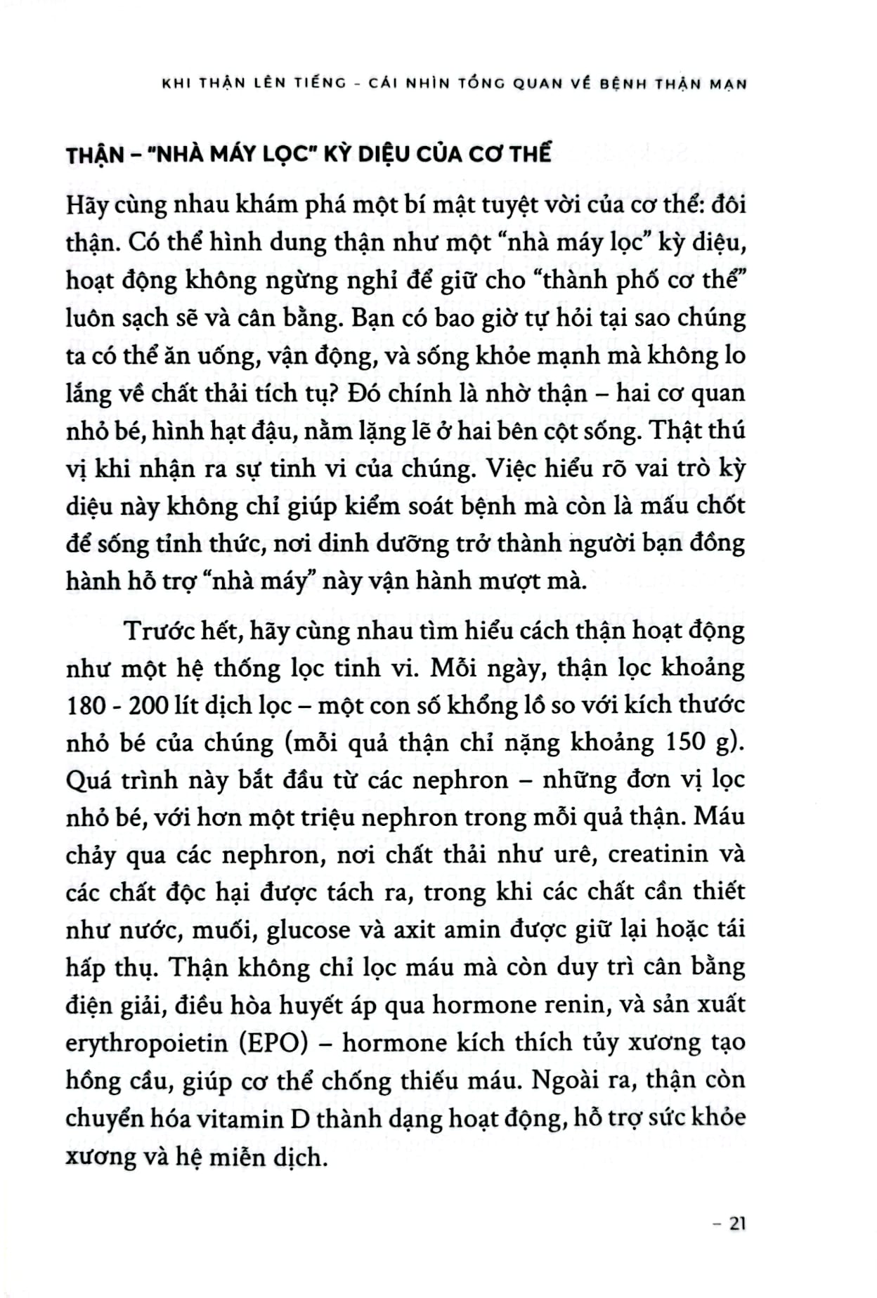 Từ Đối Đầu Sang Hòa Hợp - Bệnh Thận Mạn - Ăn Đúng Thay Vì Ăn Kiêng - ThS BS Đặng Ngọc Hùng