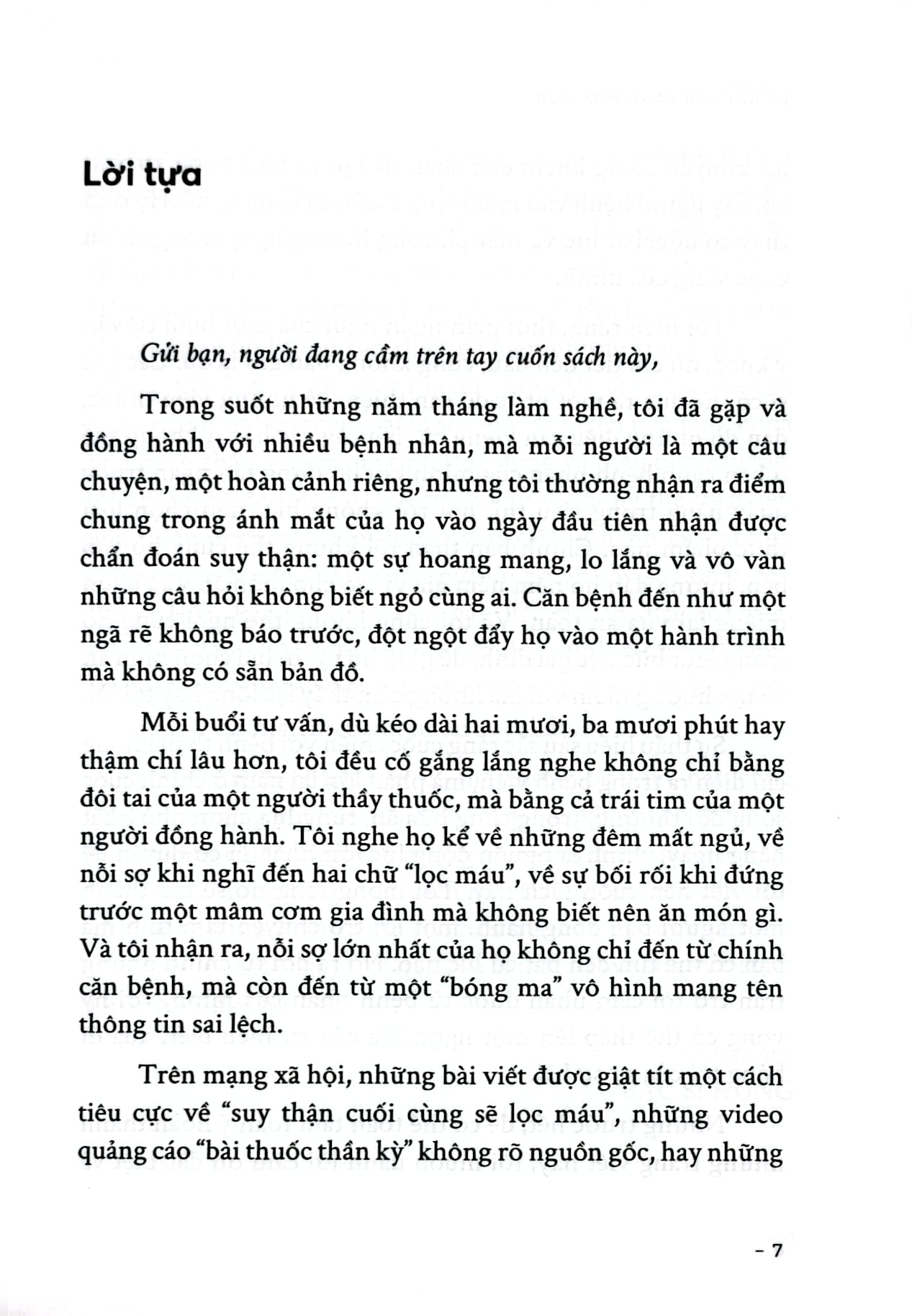 Từ Đối Đầu Sang Hòa Hợp - Bệnh Thận Mạn - Ăn Đúng Thay Vì Ăn Kiêng - ThS BS Đặng Ngọc Hùng