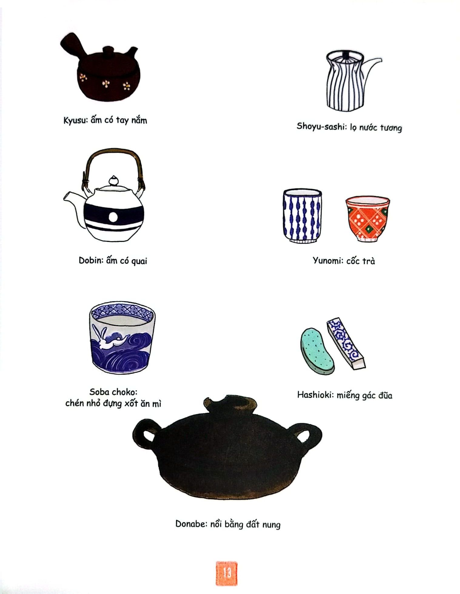 Ẩm Thực Nhật Bản Qua Tranh - Những Công Thức Và Giai Thoại Đặc Sắc - 
Laure Kié, Haruna Kishi