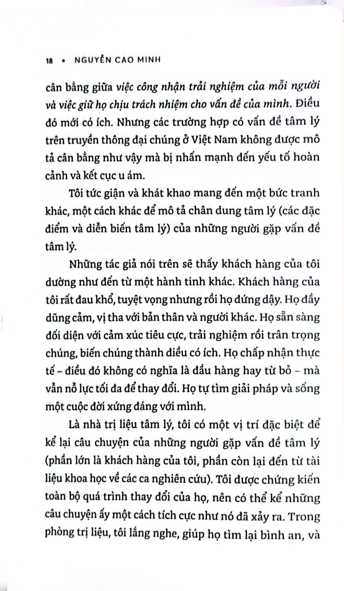 Trò Chuyện Với Nỗi Đau Và Vượt Qua Tổn Thương - Nguyễn Cao Minh