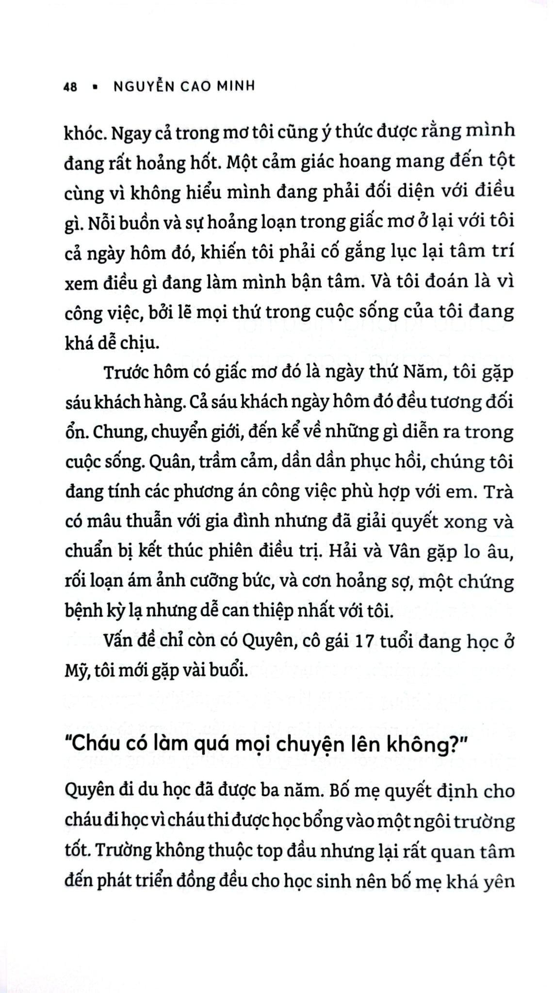 Trò Chuyện Với Nỗi Đau Và Vượt Qua Tổn Thương - Nguyễn Cao Minh