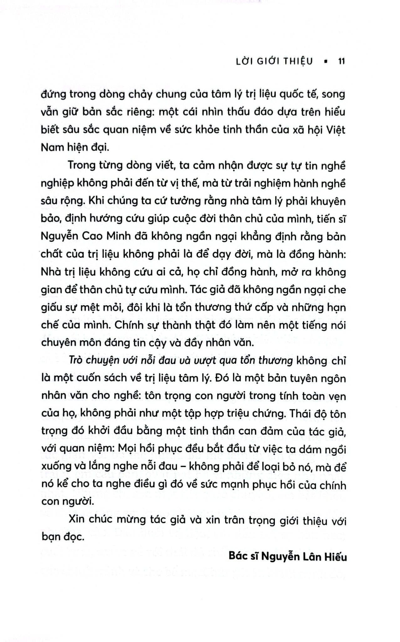 Trò Chuyện Với Nỗi Đau Và Vượt Qua Tổn Thương - Nguyễn Cao Minh