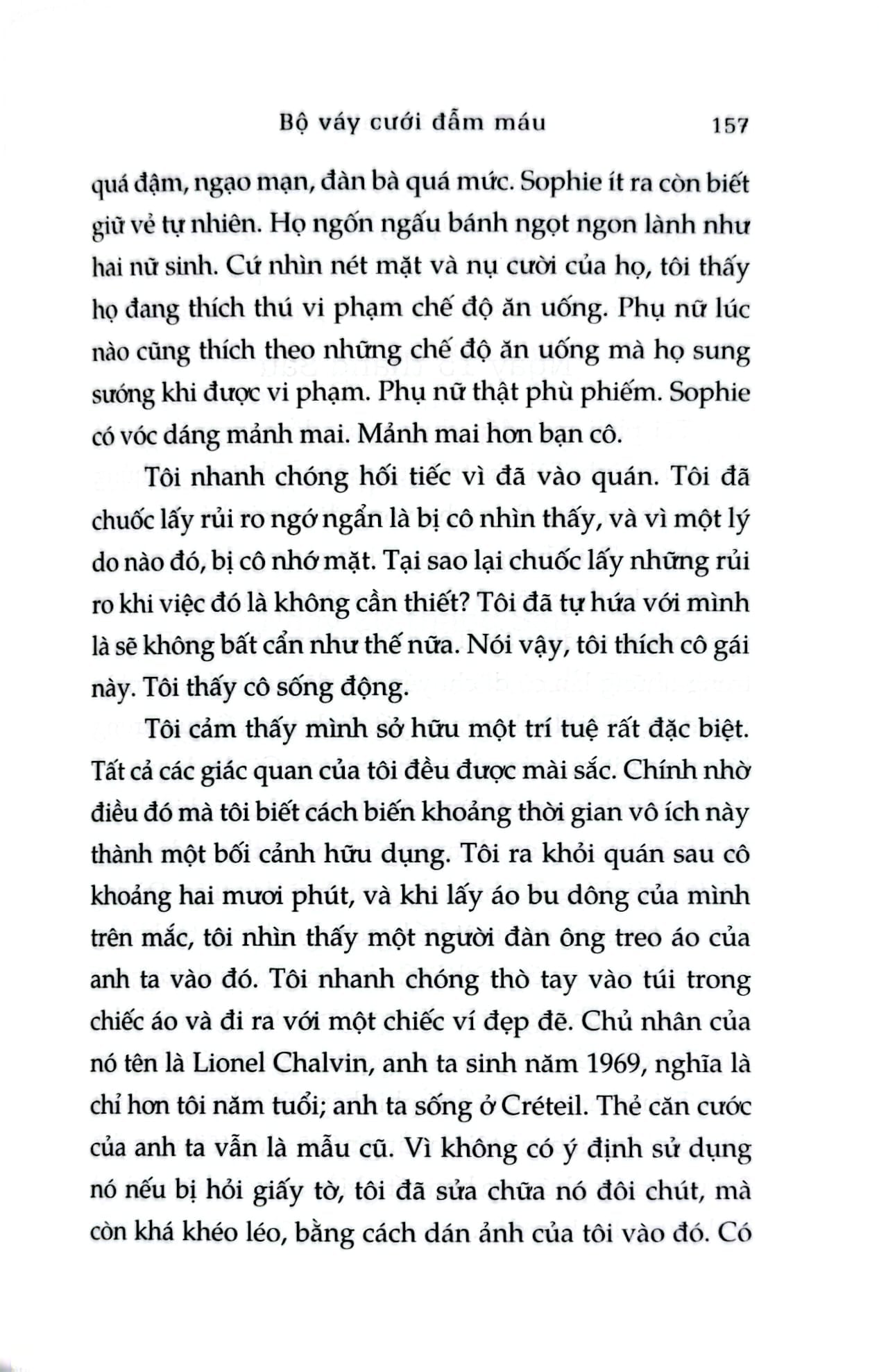 Bộ Váy Cưới Đẫm Máu - Piere Lemaitre