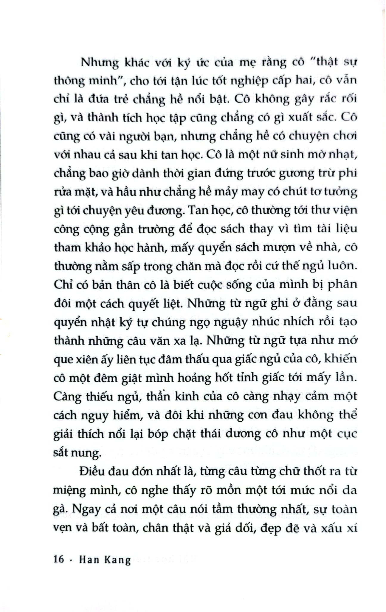 Bài Học Tiếng Hy Lạp - 
Han Kang
