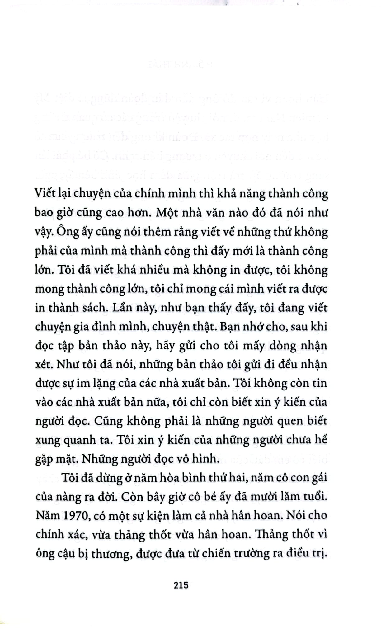 Bản Thảo Để Lại Trong Sảnh Lễ Tân - Hồ Anh Thái