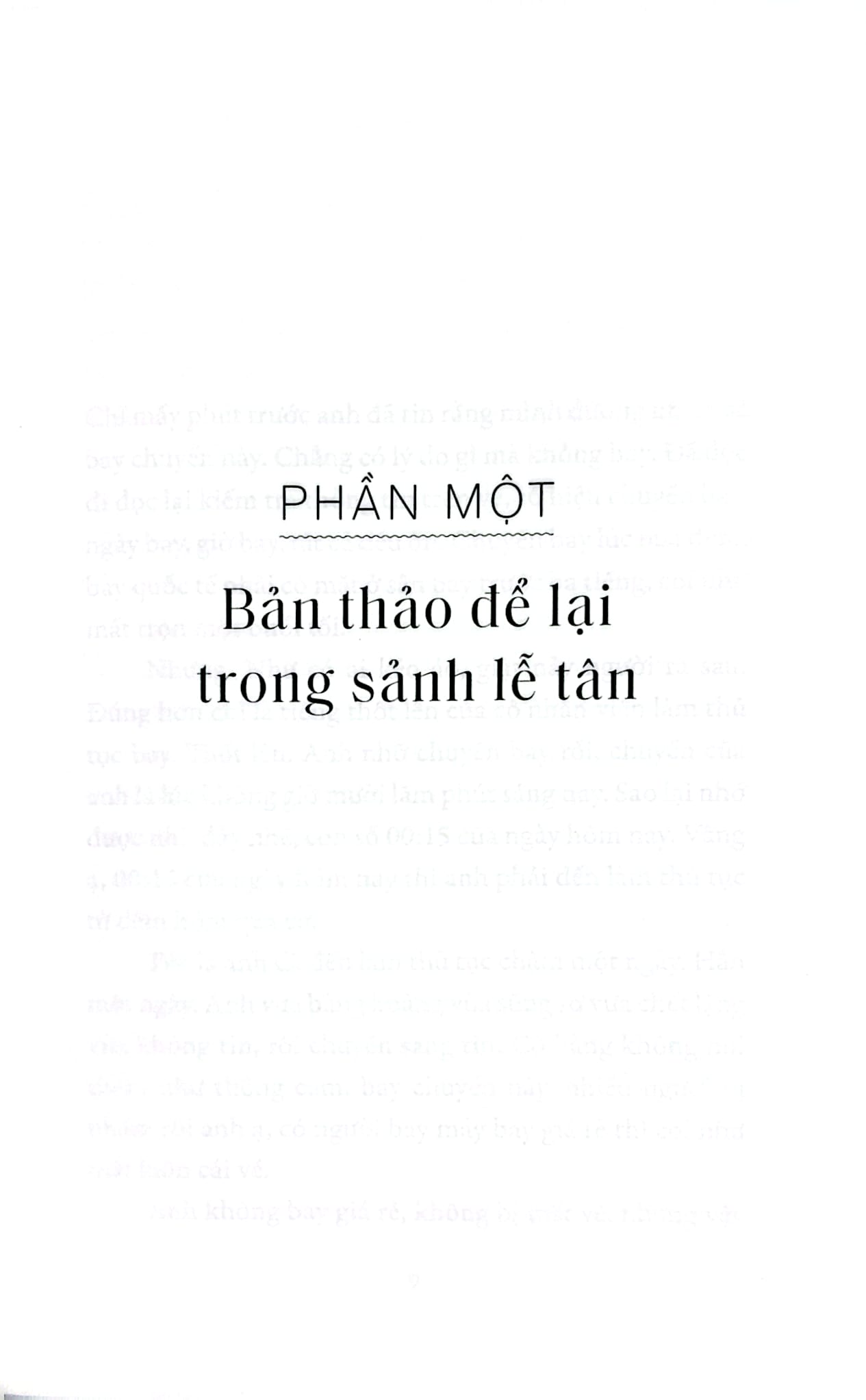 Bản Thảo Để Lại Trong Sảnh Lễ Tân - Hồ Anh Thái