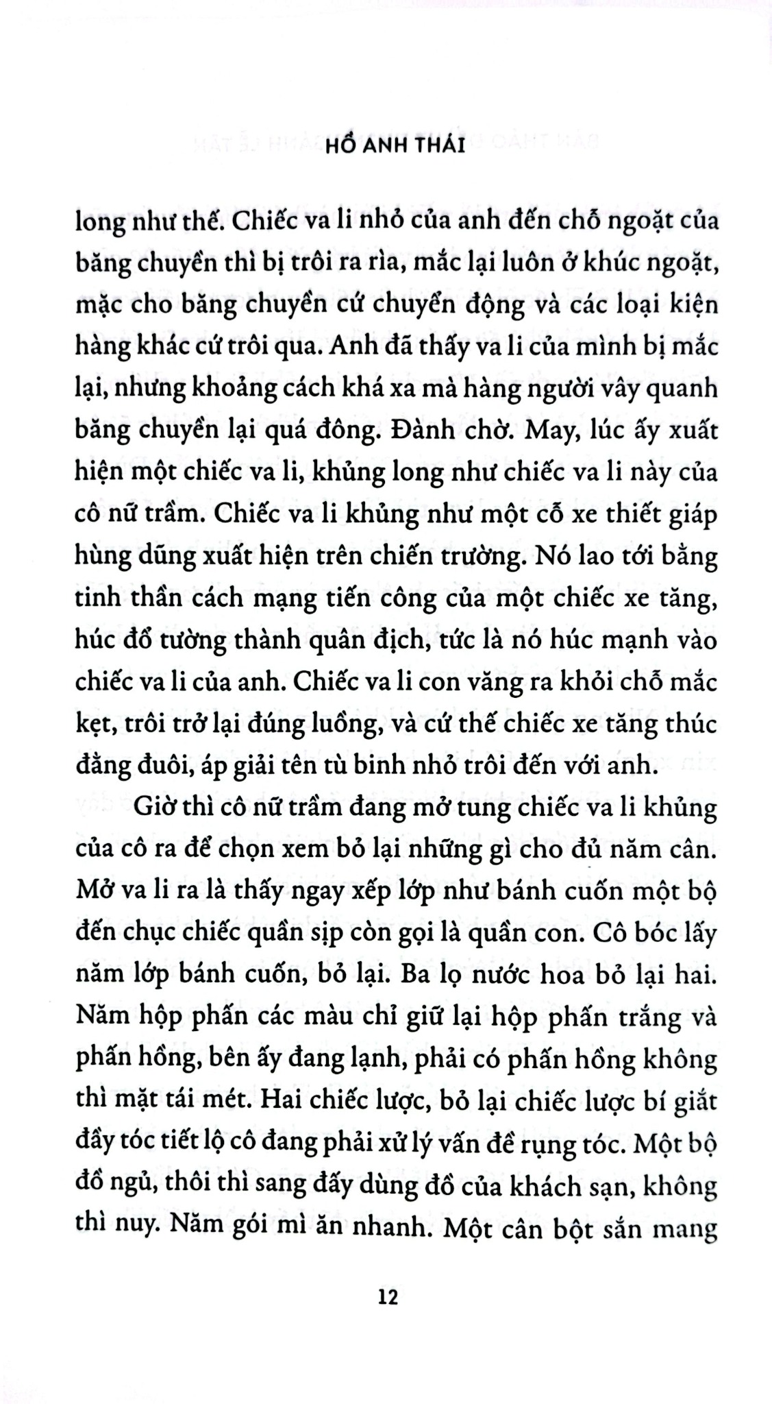 Bản Thảo Để Lại Trong Sảnh Lễ Tân - Hồ Anh Thái