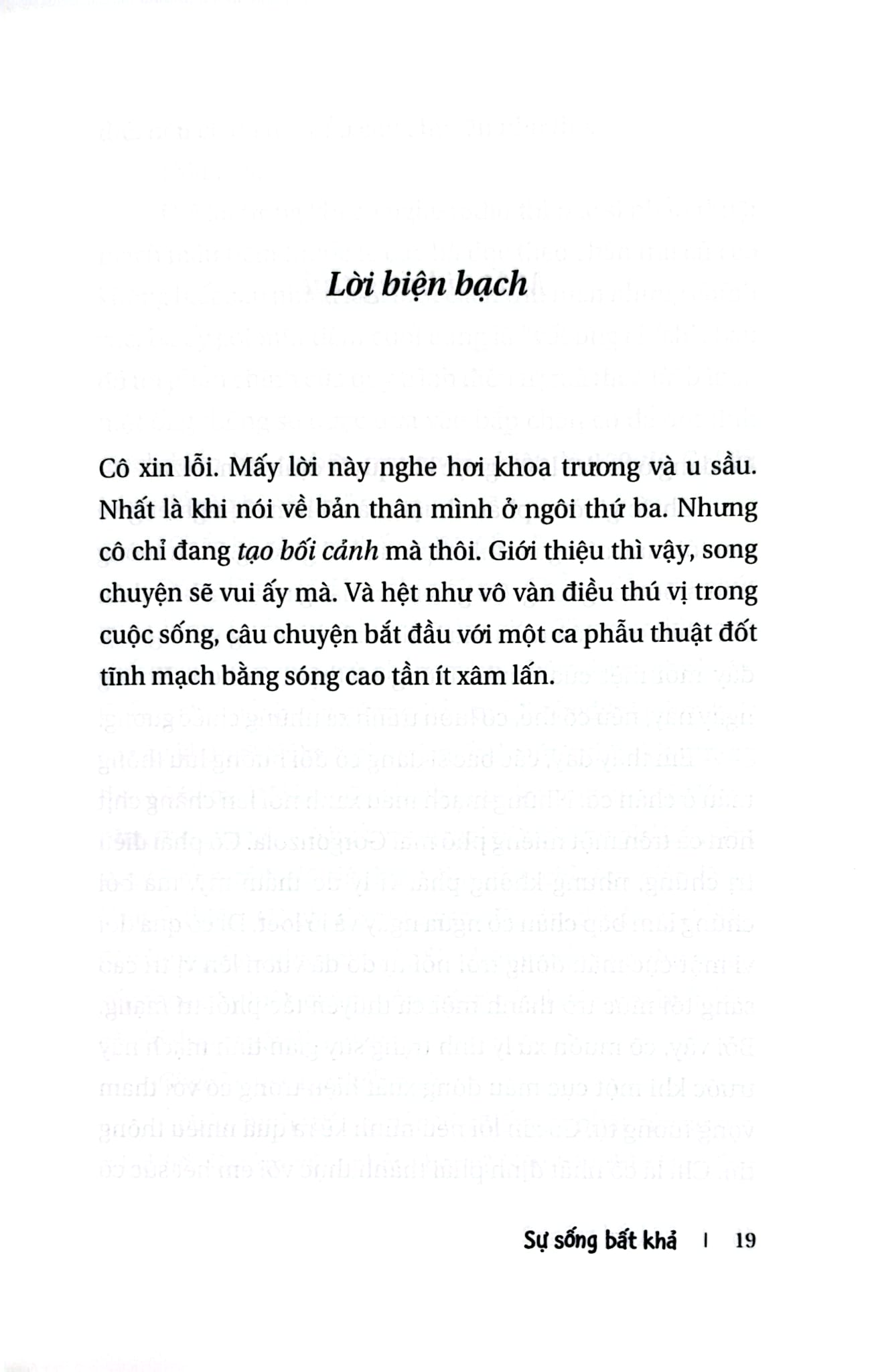 Sự Sống Bất Khả - 
Matt Haig