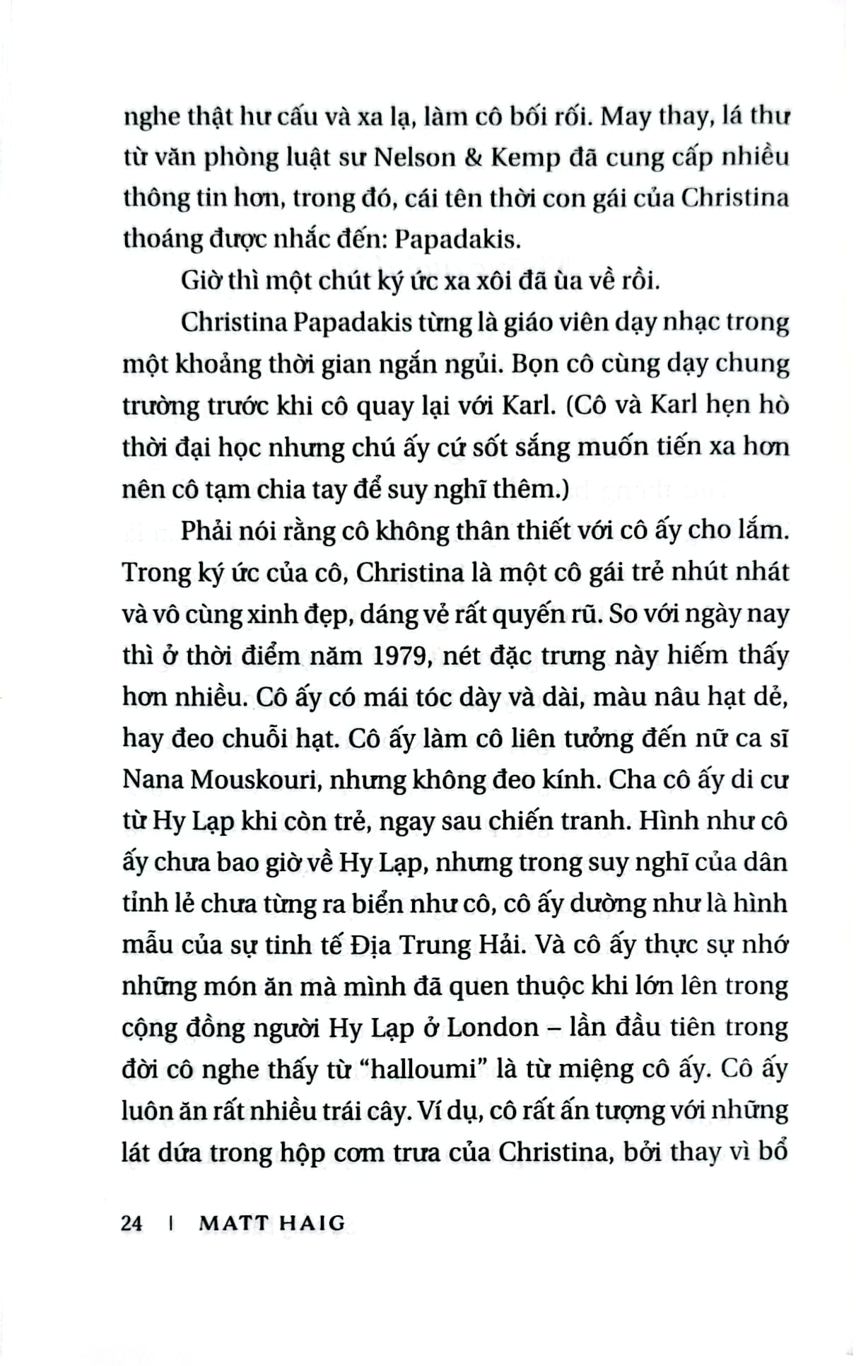 Sự Sống Bất Khả - 
Matt Haig