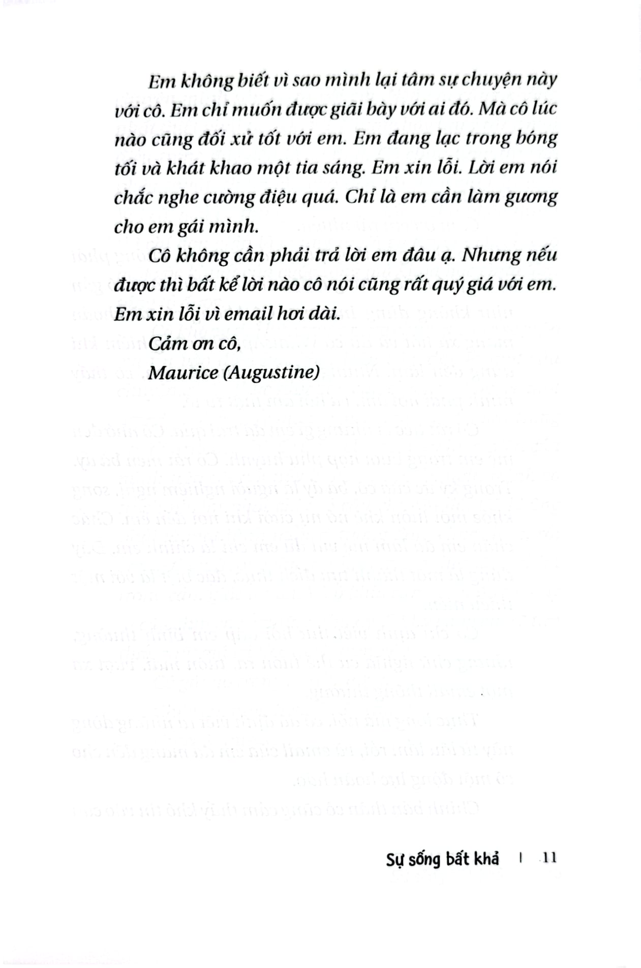 Sự Sống Bất Khả - 
Matt Haig